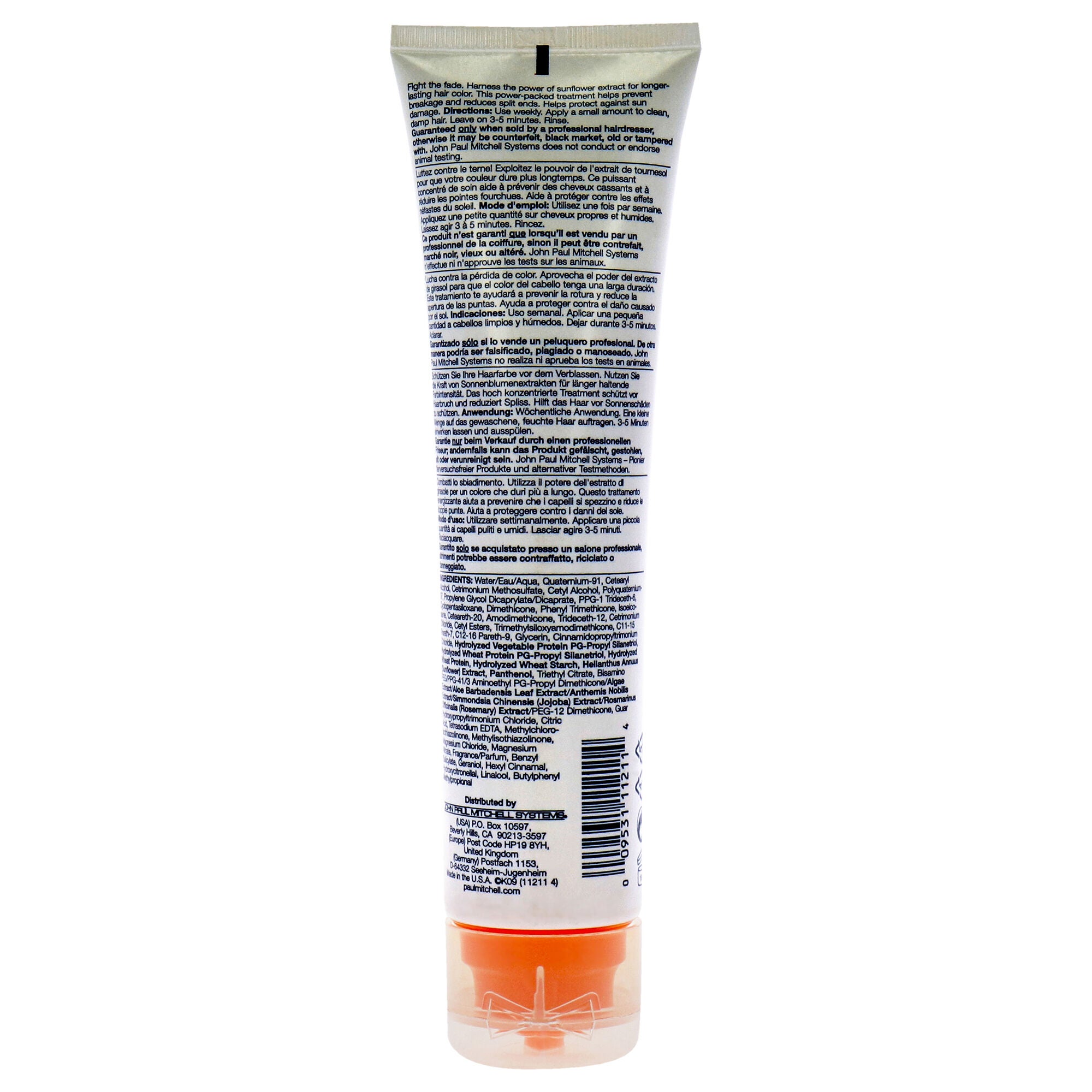 Color Protect Reconstructive Treatment by Paul Mitchell for Unisex - 5.1 oz Treatment, , alternate image number 3