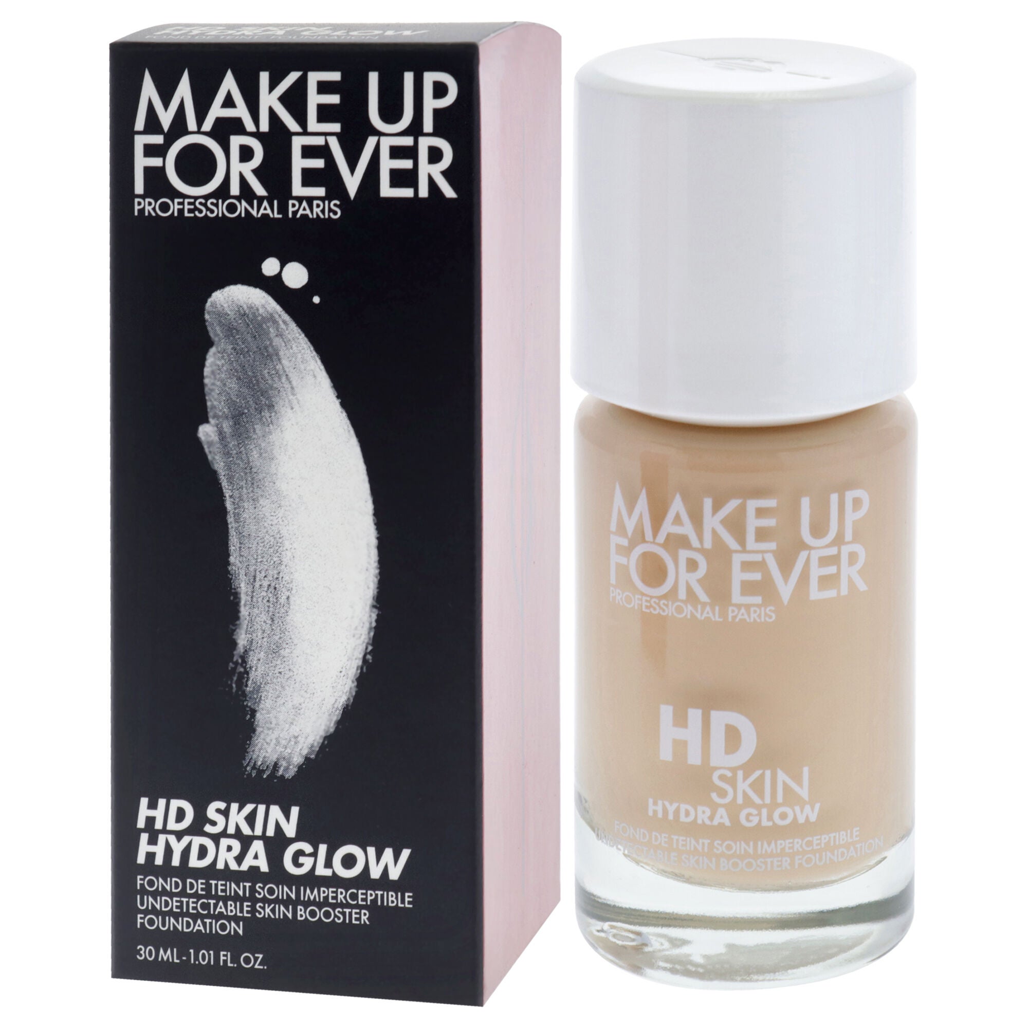 HD Skin Hydra Glow - 1N14 Beige by Make Up For Ever for Women - 1 oz Foundation, Beige, alternate image number 3