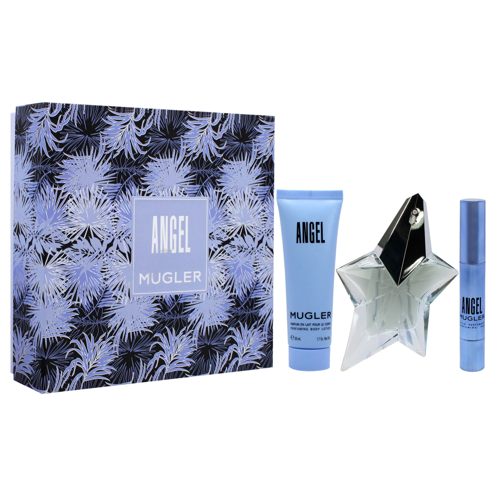 Angel by Thierry Mugler for Women - 3 Pc Gift Set 0.8oz EDP Spray, 0.1oz Perfuming Pen, 1.7oz Body Lotion, See Description, alternate image number 2