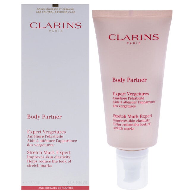 Body Partner Stretch Mark Expert by Clarins for Unisex - 5.8 oz Body Lotion, See Description, hi-res image number 0