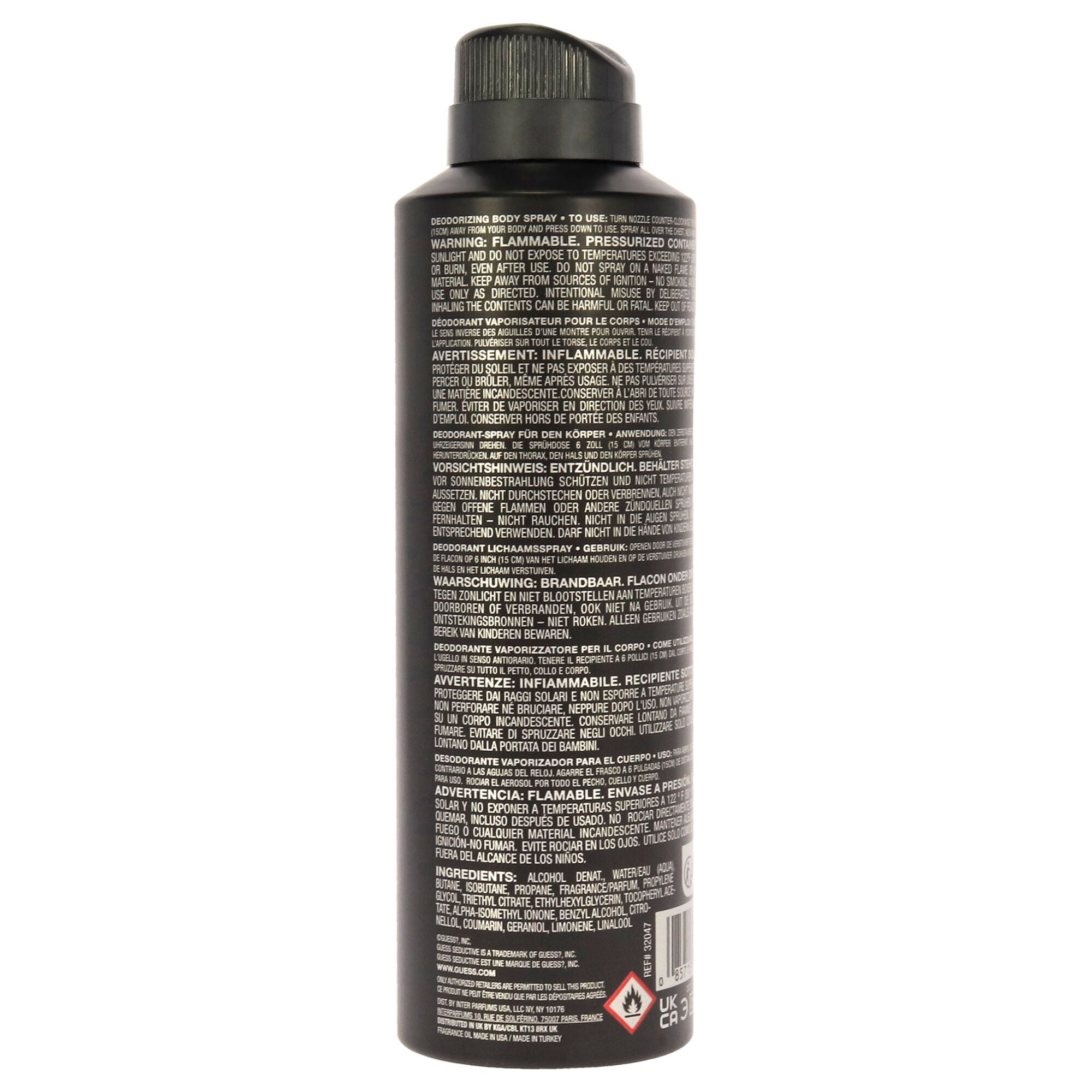 Guess Seductive Homme by Guess for Men - 5 oz Deodorant Body Spray, See Description, alternate image number 1