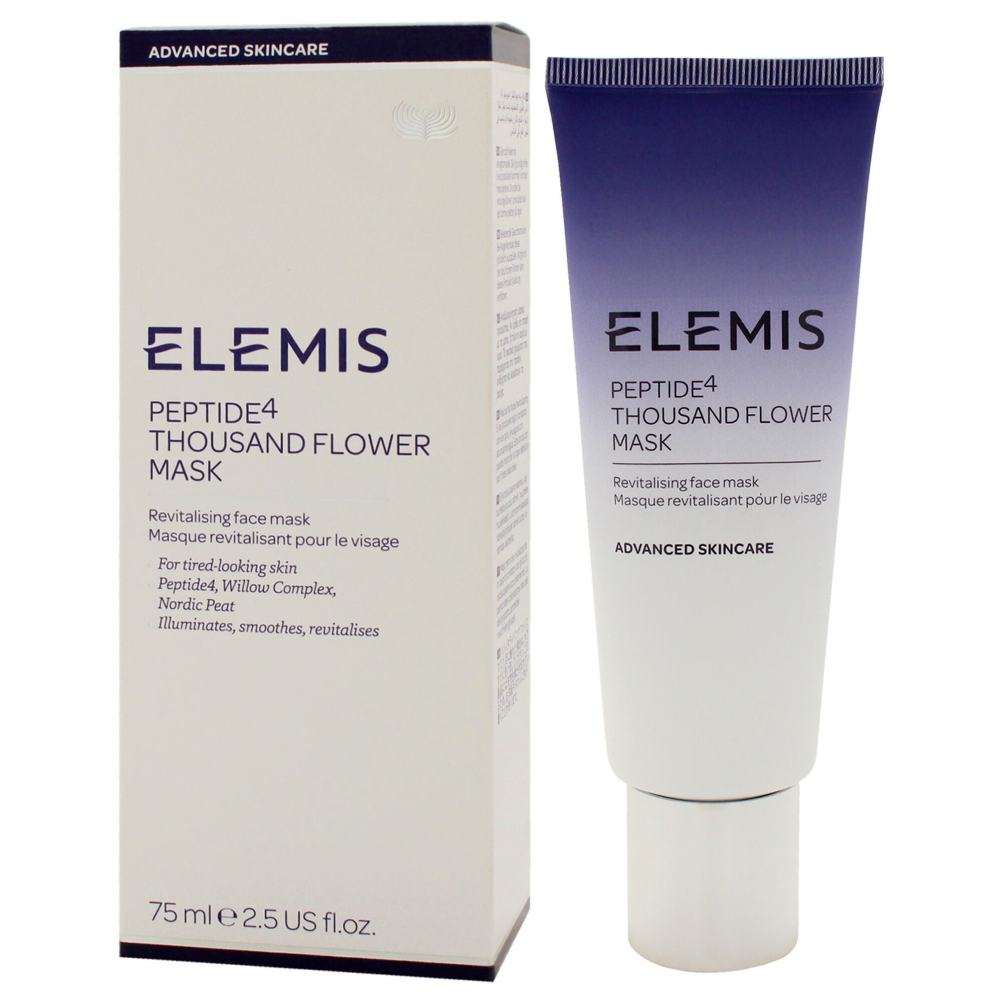 Peptide4 Thousand Flower Mask by Elemis for Women - 2.5 oz Mask, See Description, alternate image number 3