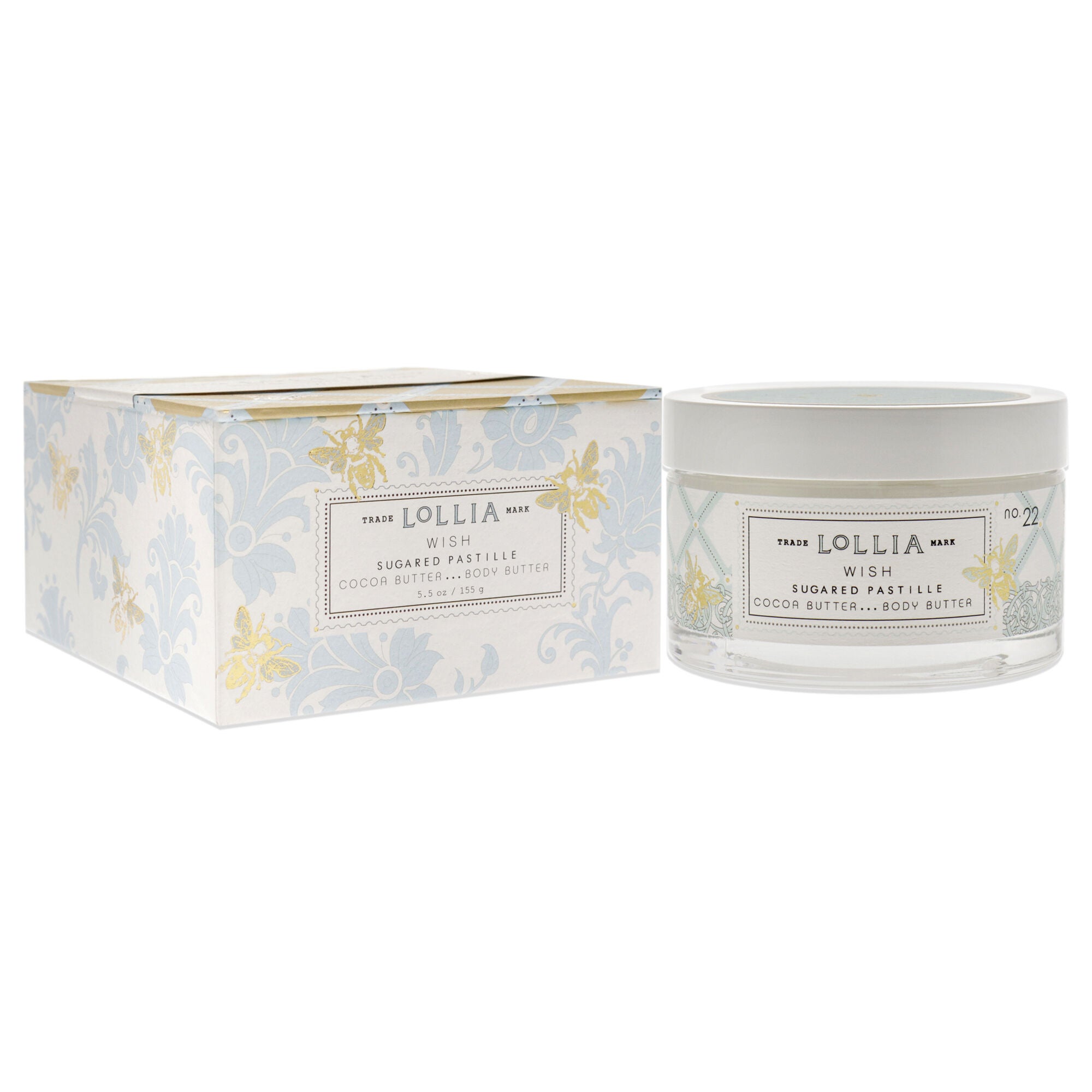 Wish Body Butter - Sugared Pastille by Lollia for Unisex - 5.5 oz Moisturizer, See Description, alternate image number 2