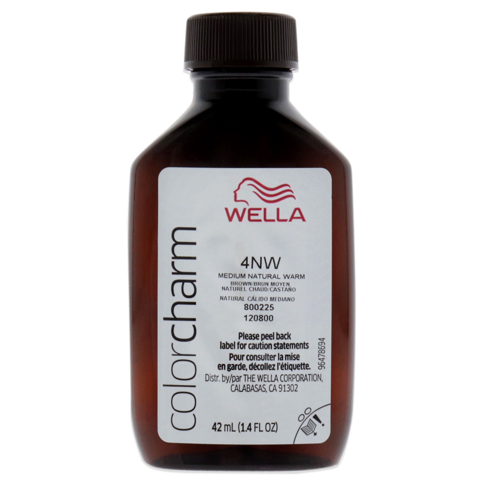 Color Charm Permanent Liquid Haircolor - 4NW Medium Natural Warm Blonde by Wella for Unisex - 1.4 oz Hair Color, , alternate image number 5
