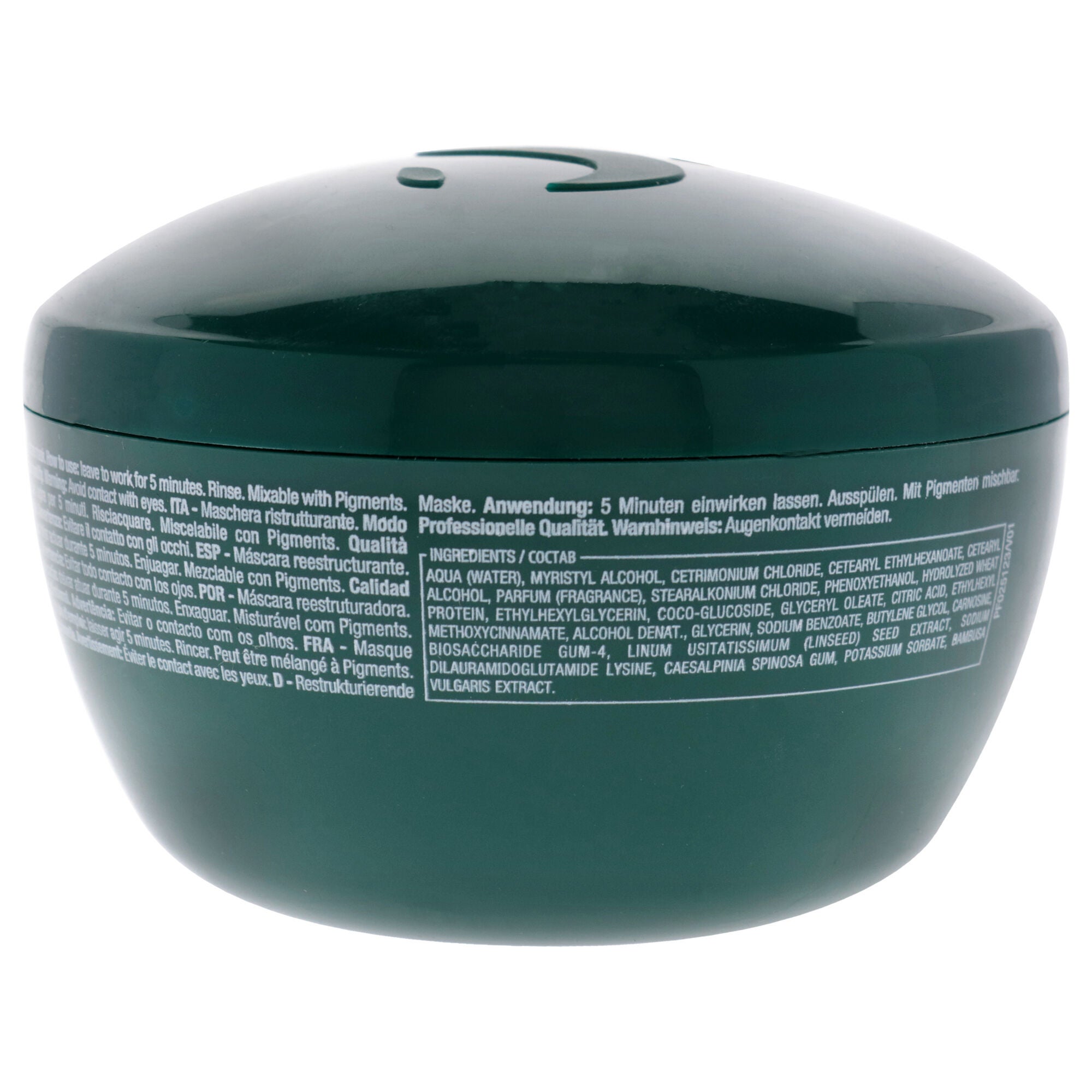 Semi Di Lino Reconstruction Reparative Mask by Alfaparf Milano for Unisex - 6.88 oz Masque, See Description, alternate image number 1