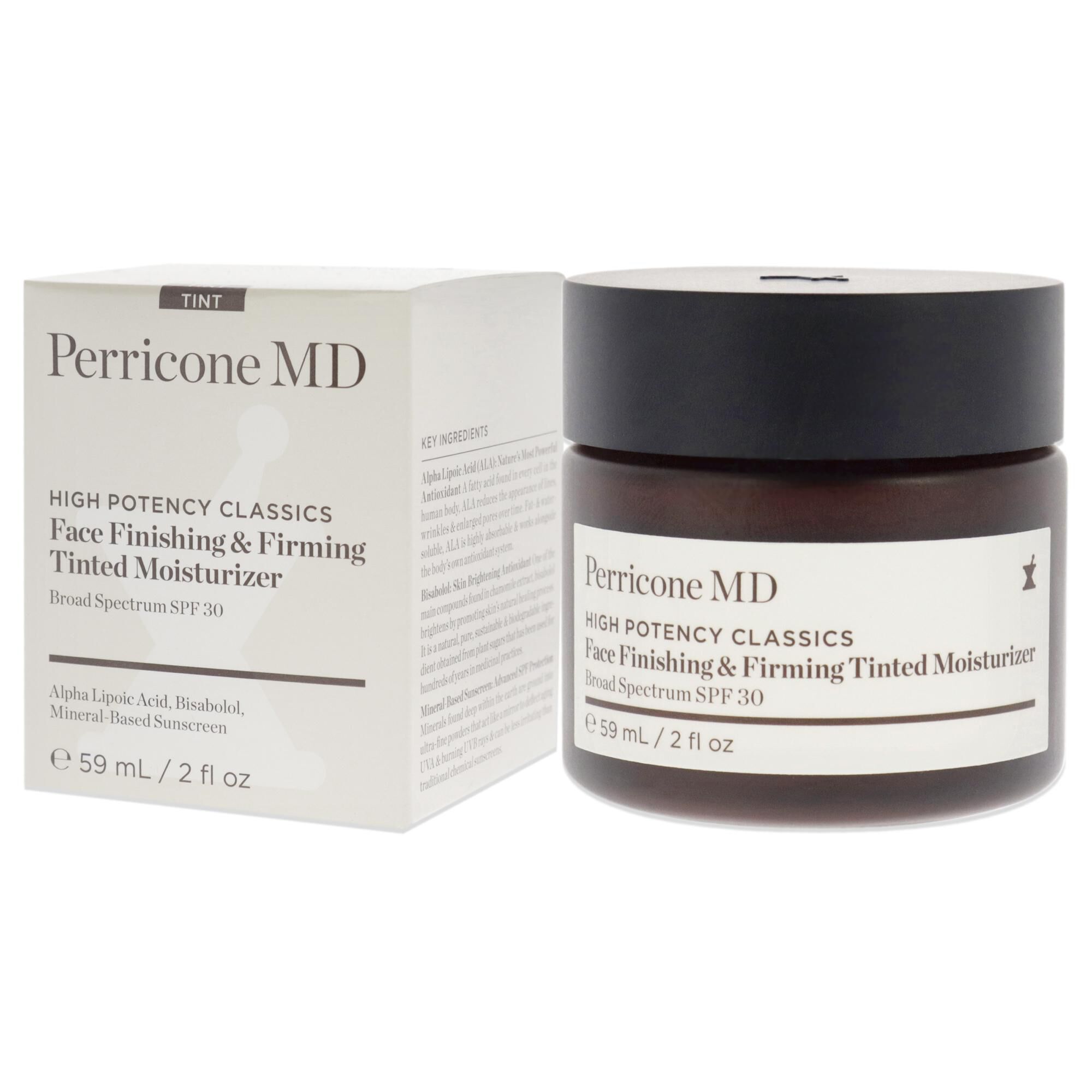High Potency Classics Face Finishing and Firming Tinted Moisturizer SPF 30 by Perricone MD for Unisex - 2 oz Moisturizer, See Description, alternate image number 3