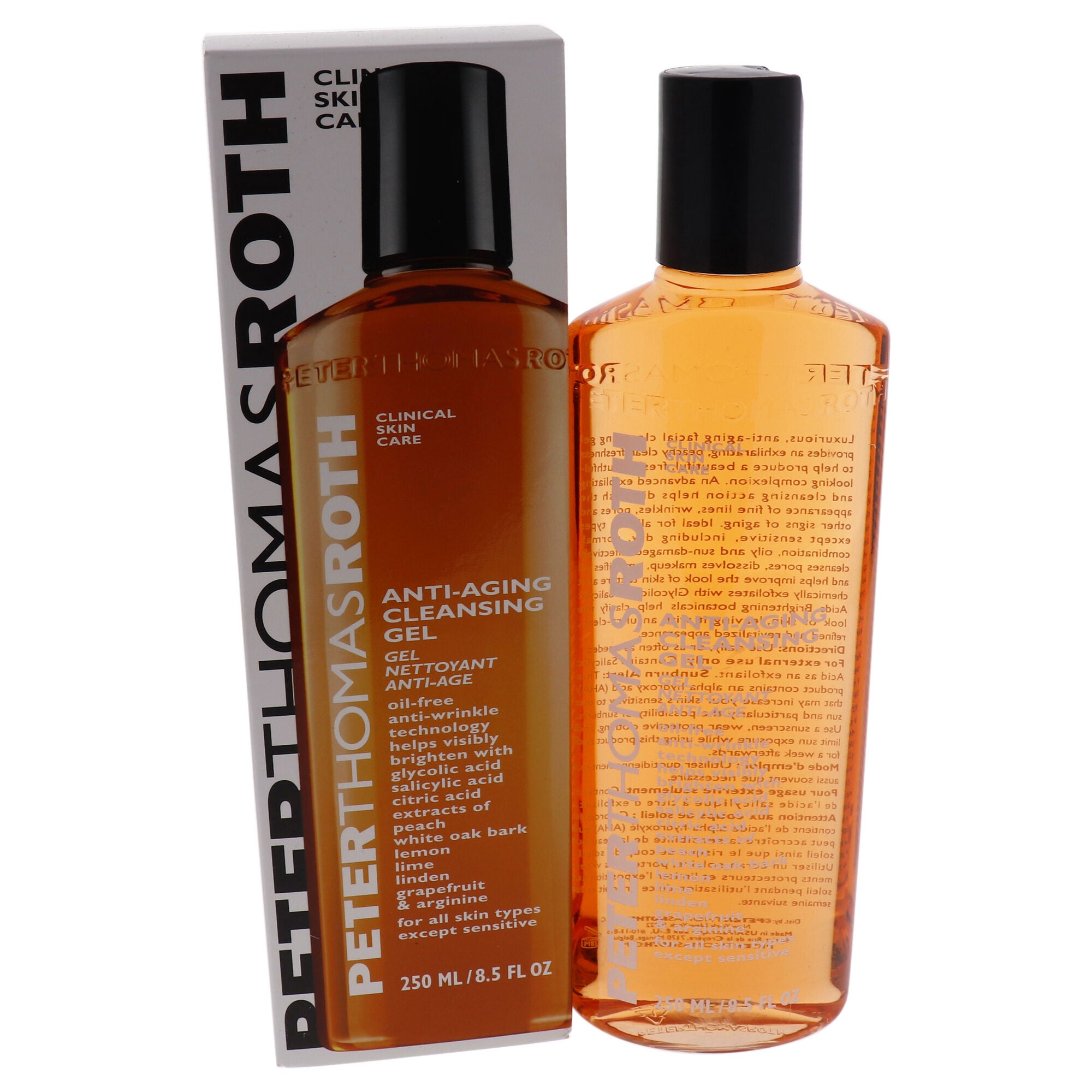 Anti-Aging Cleansing Gel by Peter Thomas Roth for Unisex - 8.5 oz Cleanser, , alternate image number 6