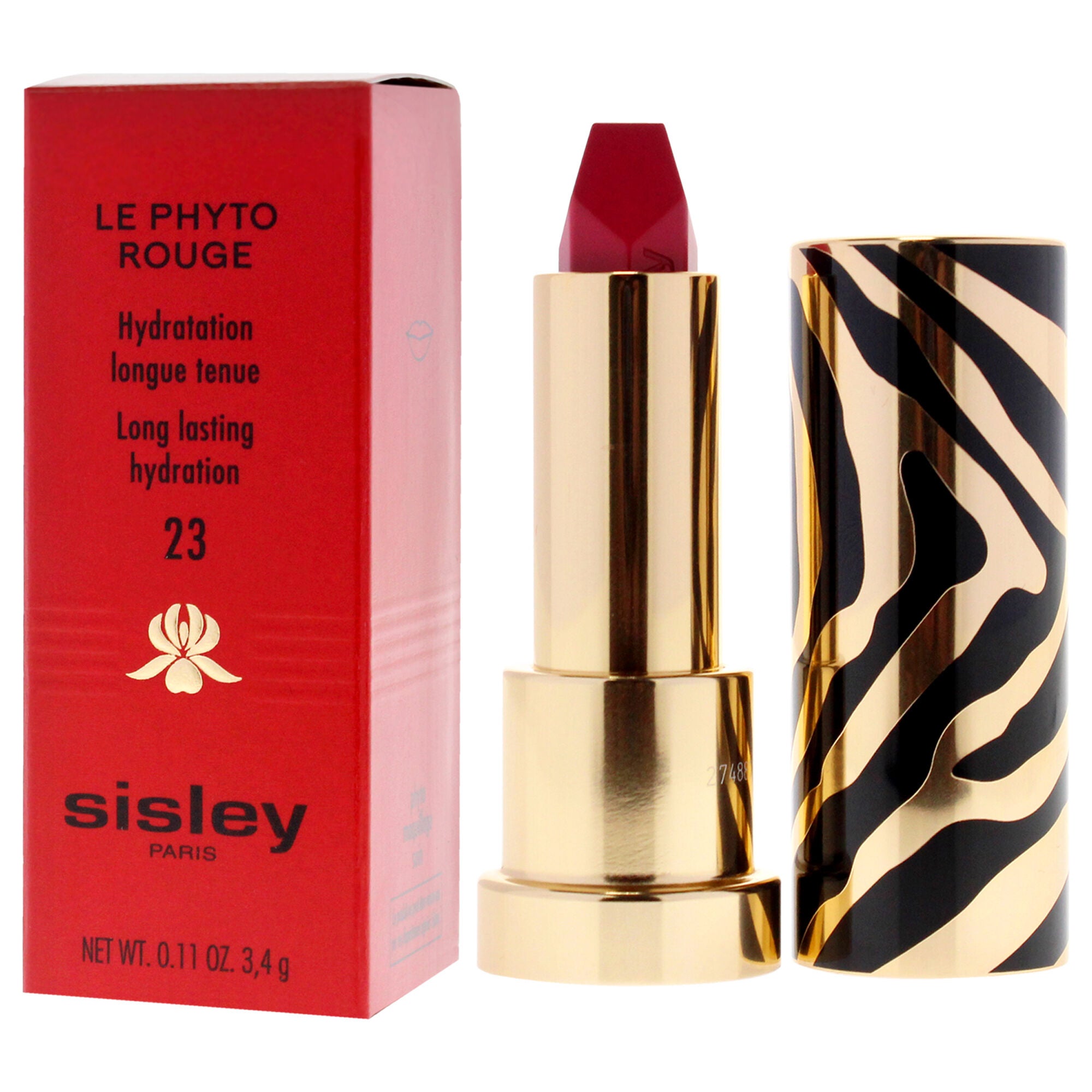 Le Phyto Rouge Lipstick - 23 Rose Delhi by Sisley for Women - 0.11 oz Lipstick, See Description, alternate image number 3