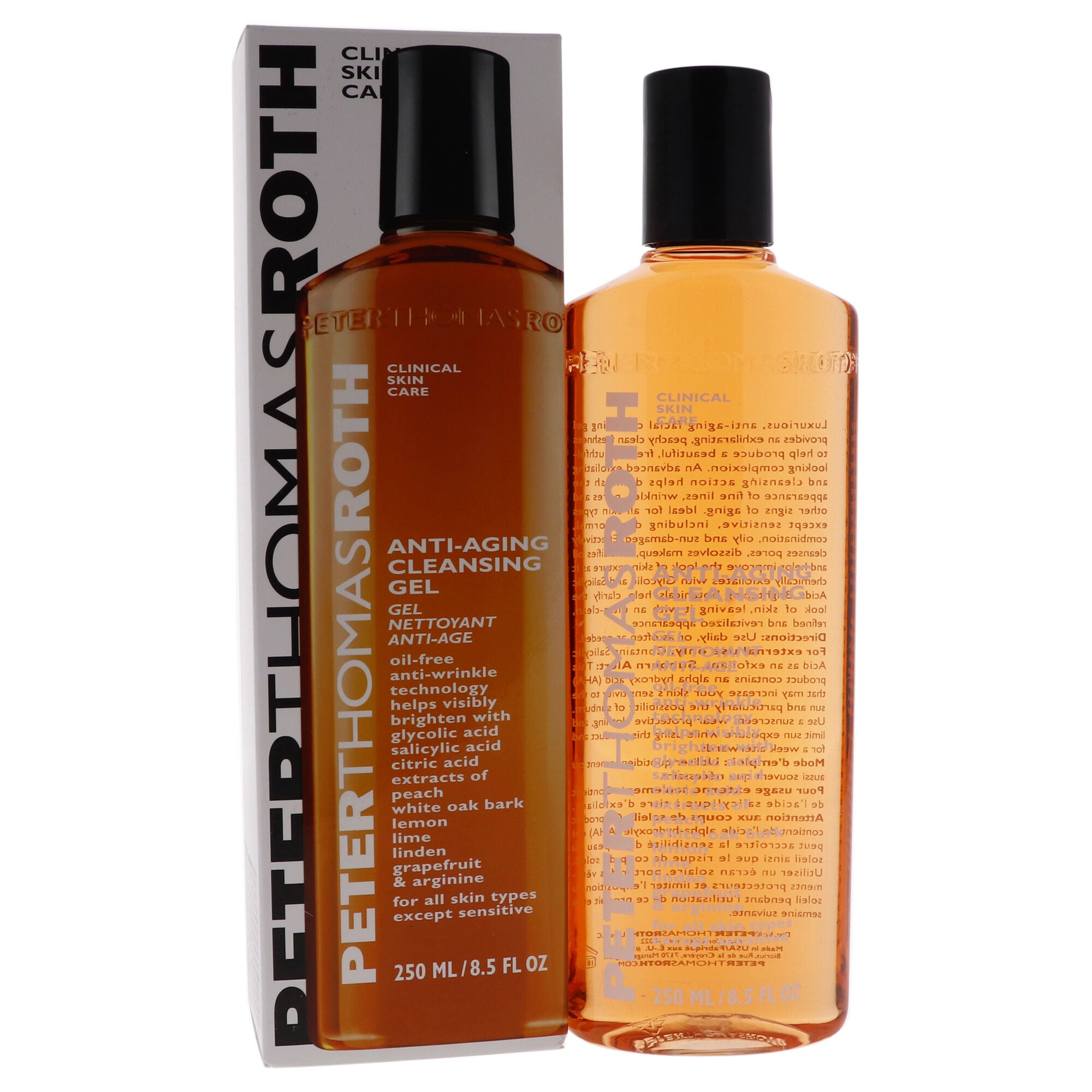 Anti-Aging Cleansing Gel by Peter Thomas Roth for Unisex - 8.5 oz Cleanser, , alternate image number 5