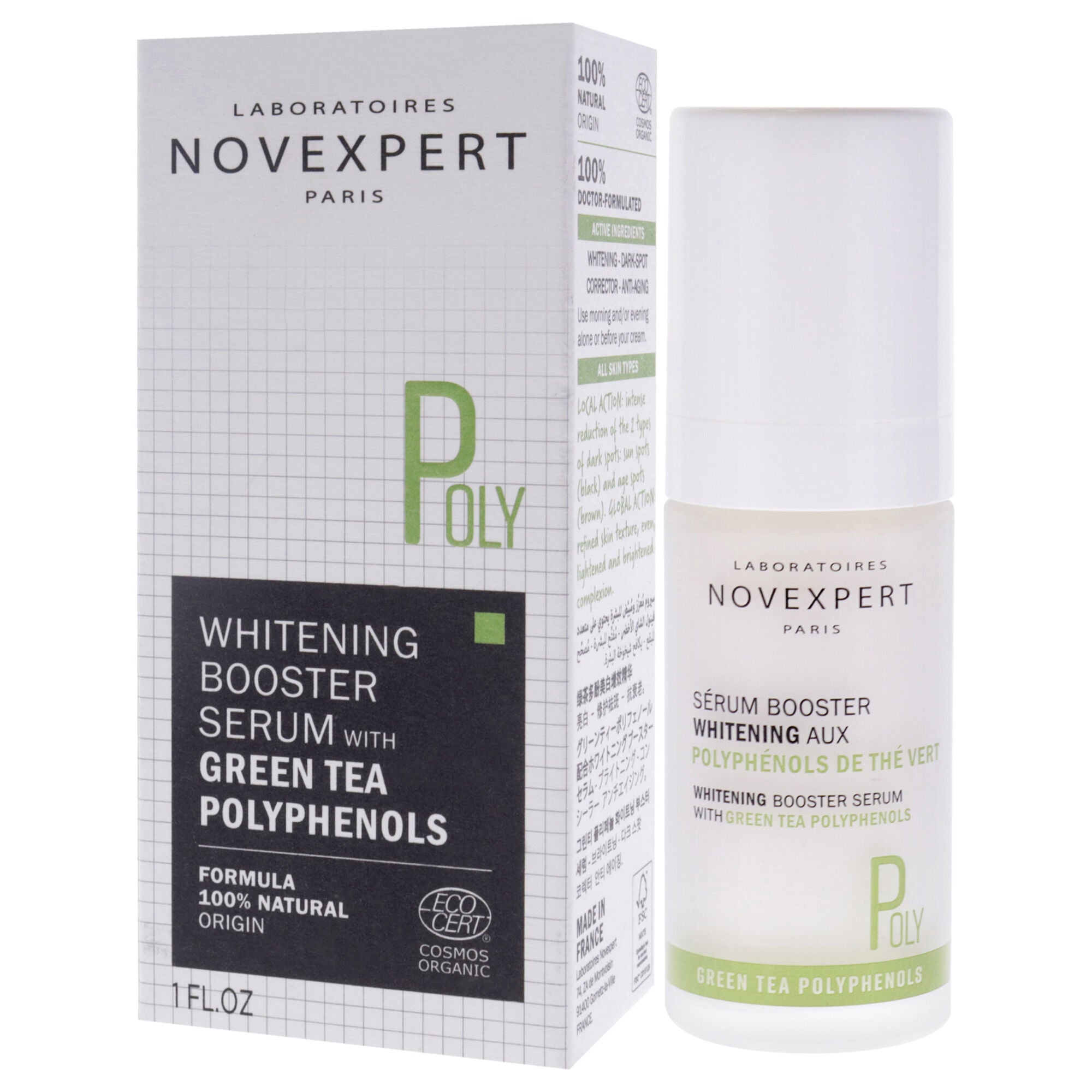 Withening Booster Serum with Green Tea Polyphenols by Novexpert for Women - 1 oz Serum, , alternate image number 7