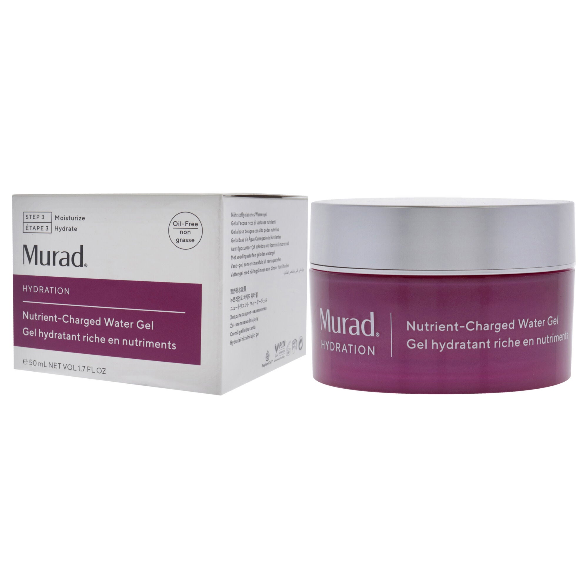 Nutrient Charged Water Gel by Murad for Unisex - 1.7 oz Gel, , alternate image number 7
