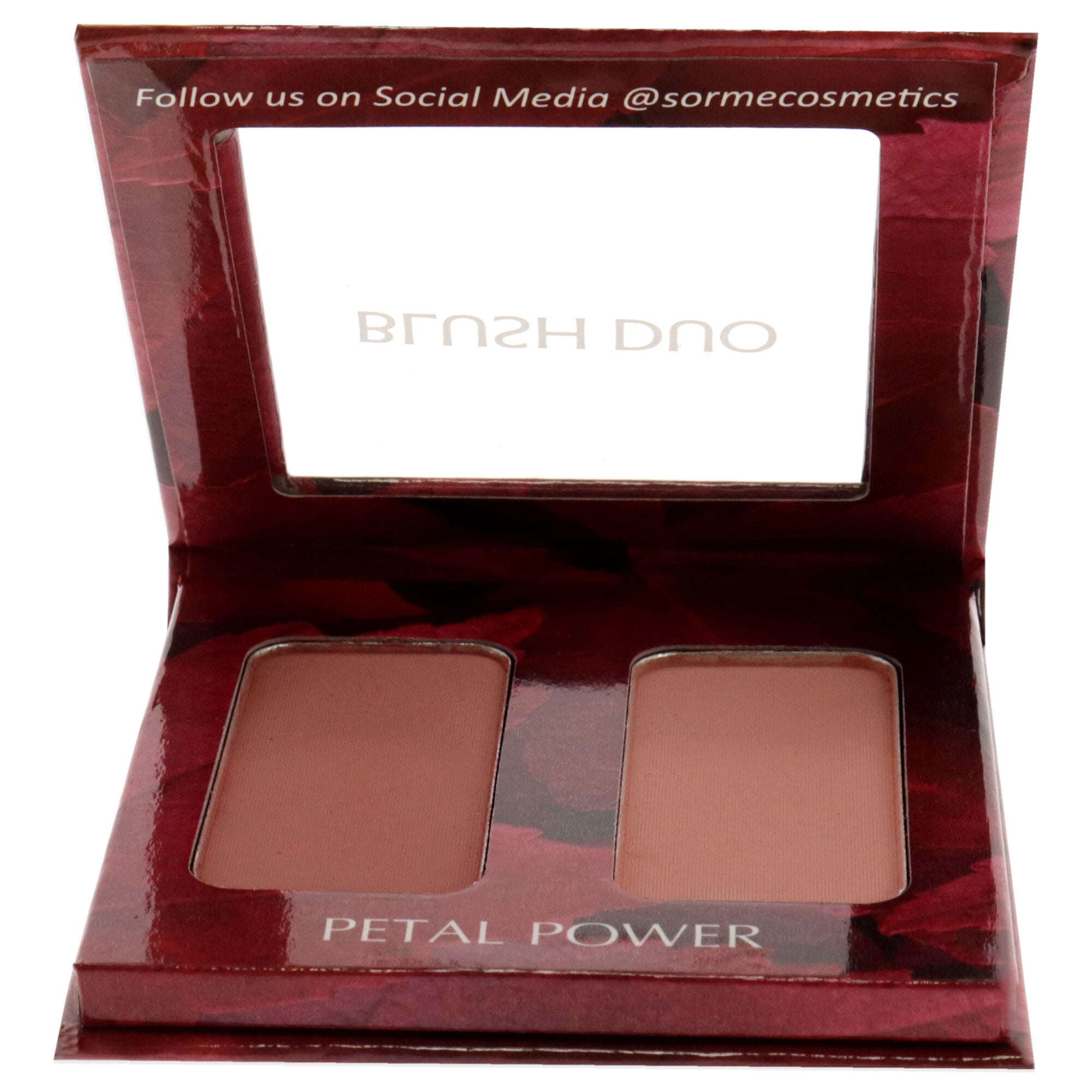 Blush Duo Compacts - Petal Power by Sorme Cosmetics for Women - 2 x 0.12 oz Blush, See Description, alternate image number 4