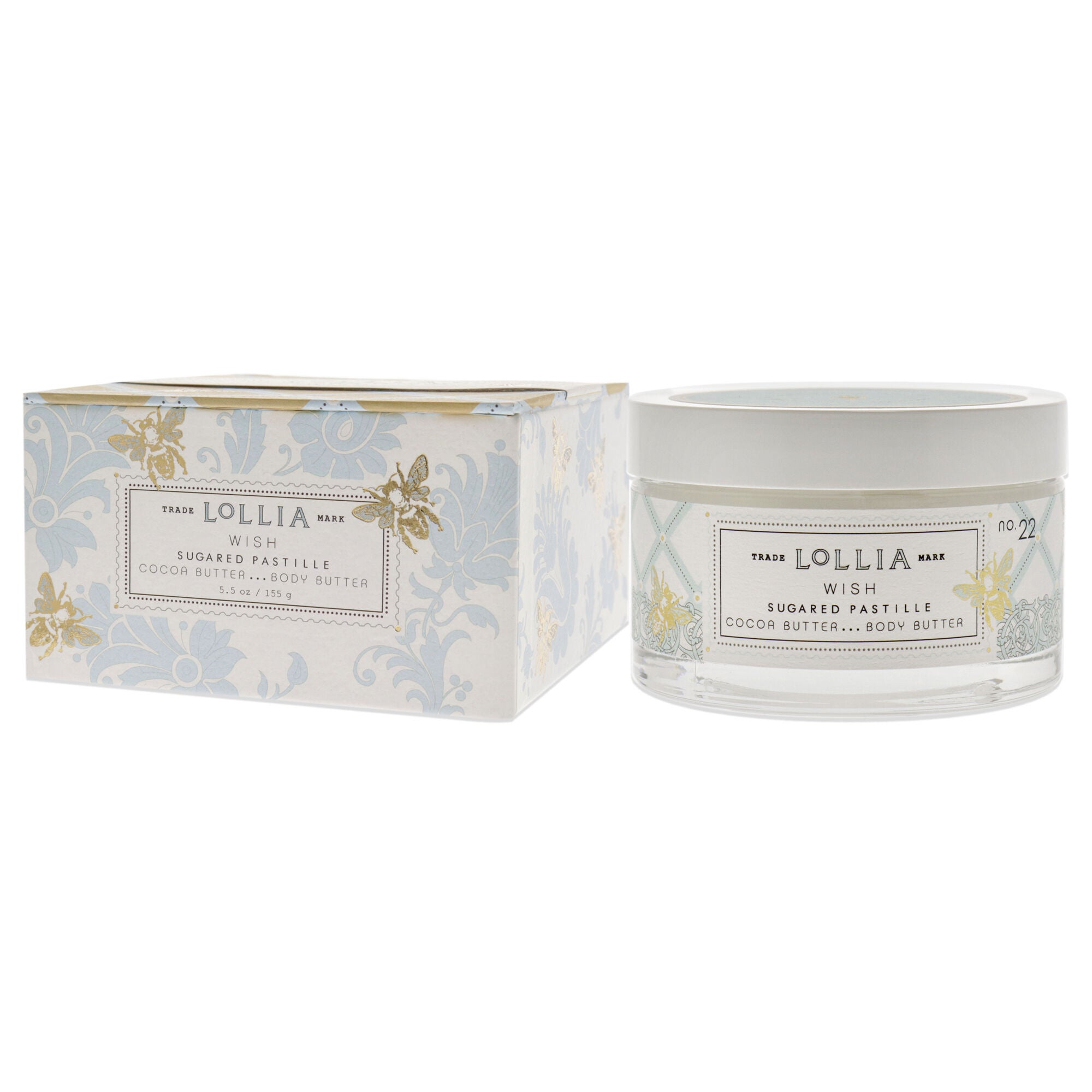 Wish Body Butter - Sugared Pastille by Lollia for Unisex - 5.5 oz Moisturizer, , alternate image number 7