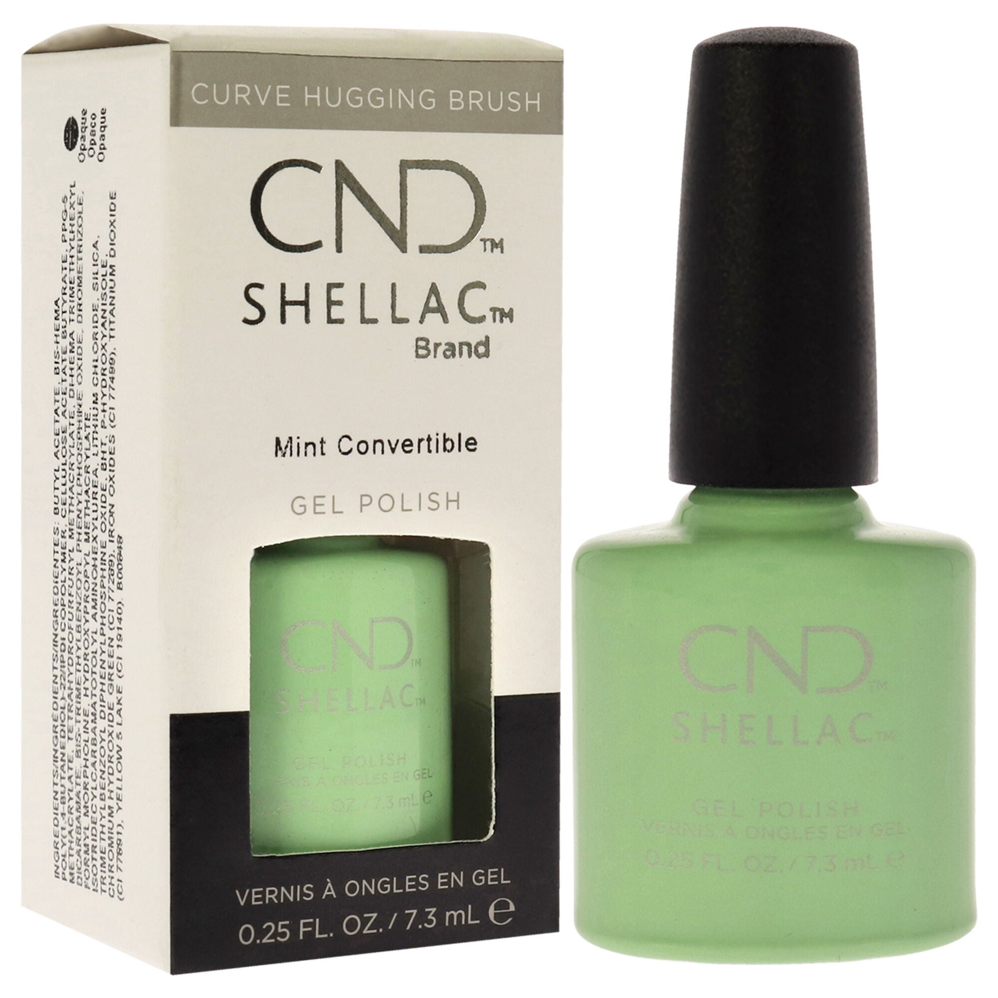 Shellac Nail Color - Mint Convertible by CND for Women - 0.25 oz Nail Polish, See Description, alternate image number 1