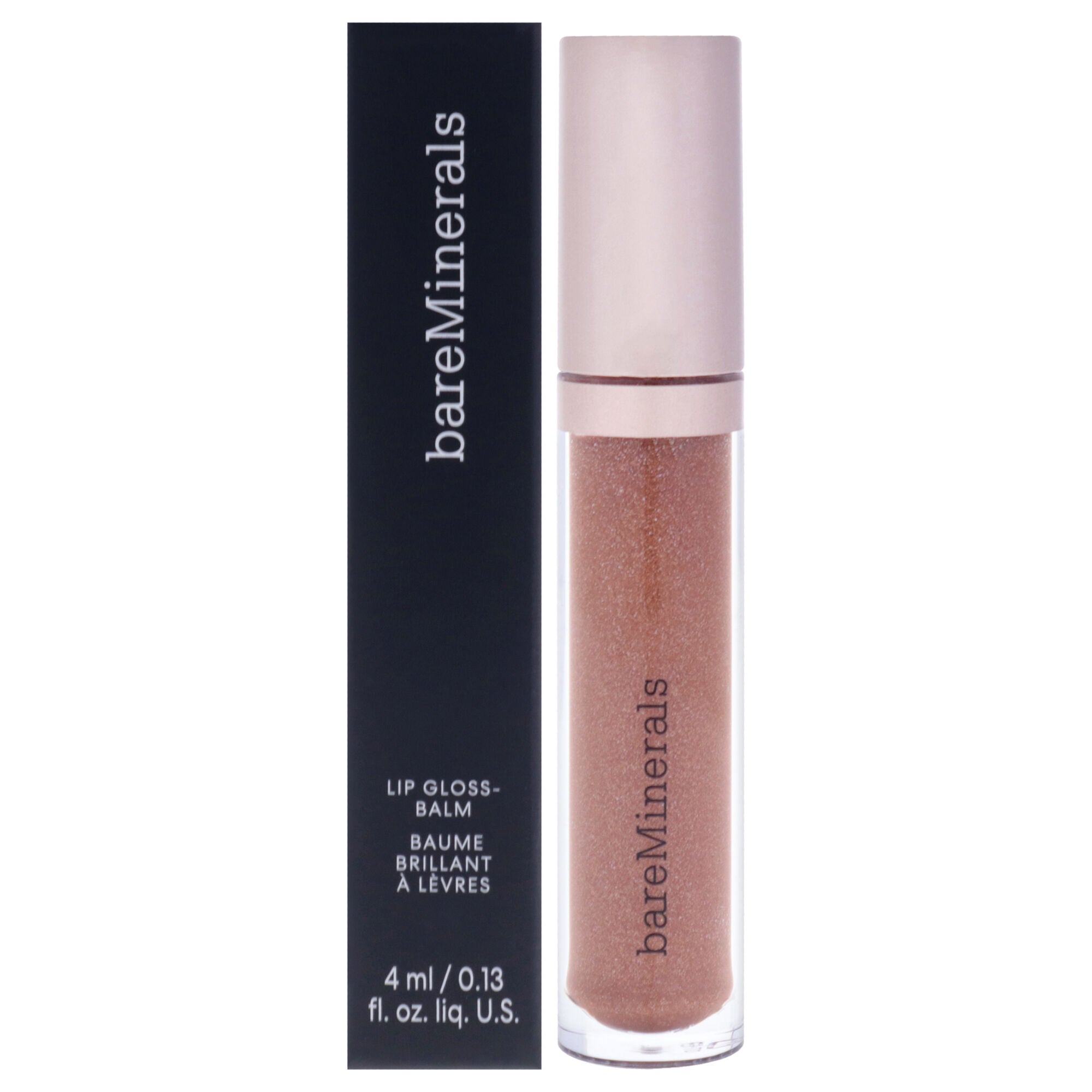 Lip Gloss Balm - Adventure by bareMinerals for Women - 0.13 oz Lip Gloss, Brown, hi-res image number 0