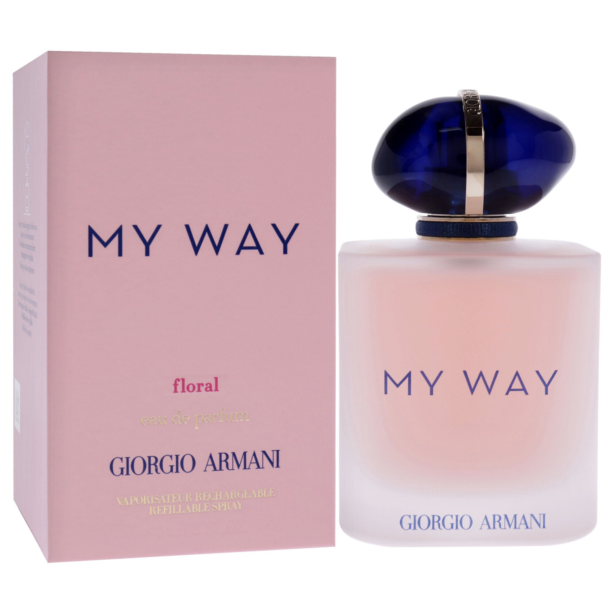 My Way Floral by Giorgio Armani for Women - 3 oz EDP Spray (Refillable), Clear, alternate image number 2