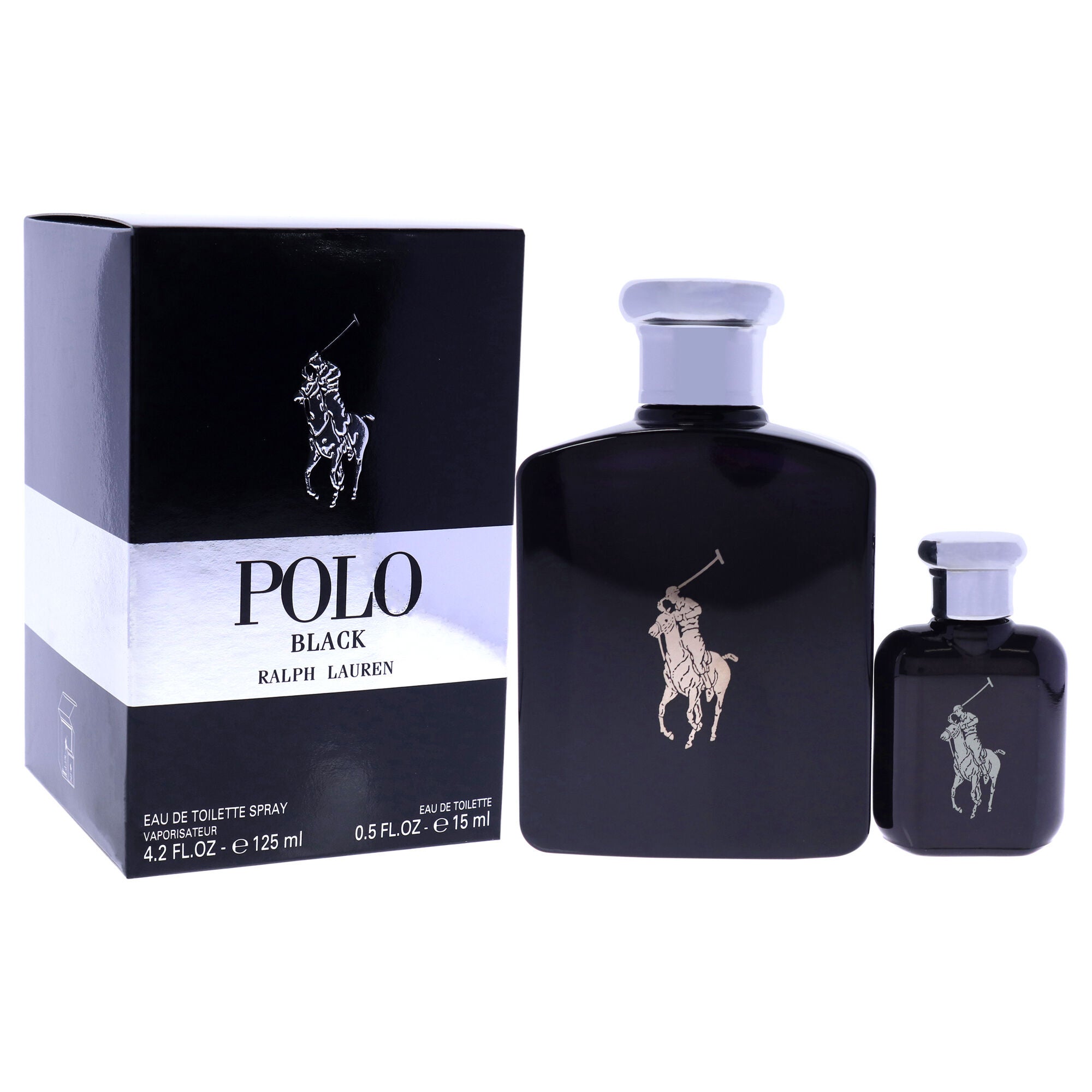 Polo Black by Ralph Lauren for Men - 2 Pc Gift Set 4.2oz EDT Spray, 0.5oz EDT Spray, , alternate image number 5