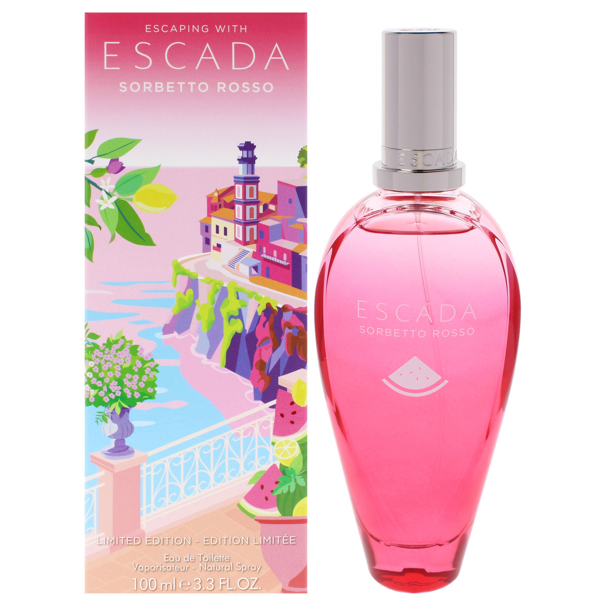 Sorbetto Rosso by Escada for Women - 3.3 oz EDT Spray (Limited Edition), See Description, hi-res image number 0