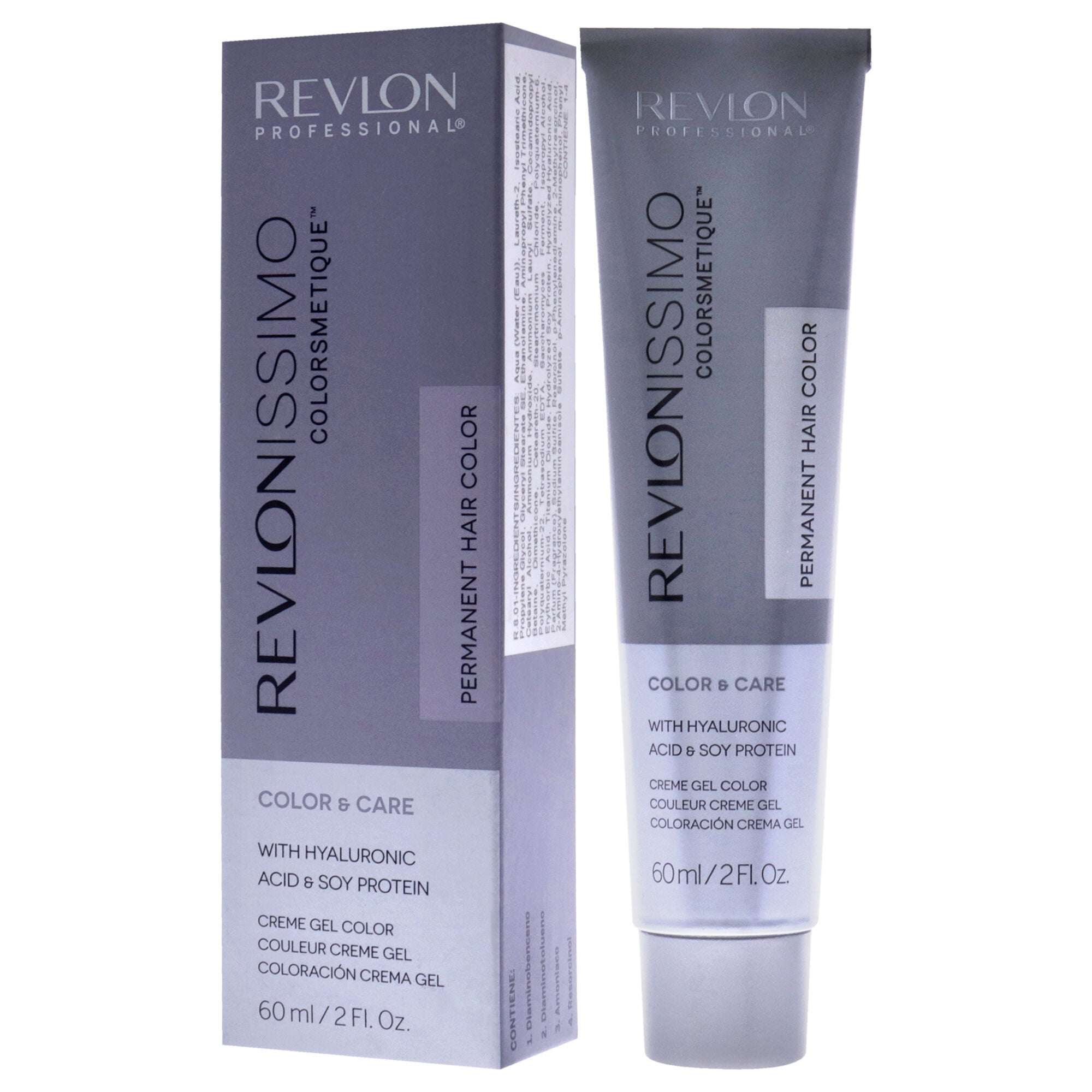 Revlonissimo Colorsmetique - 8.01 Light Natural Ash Blonde by Revlon for Unisex - 2 oz Hair Color, See Description, alternate image number 2