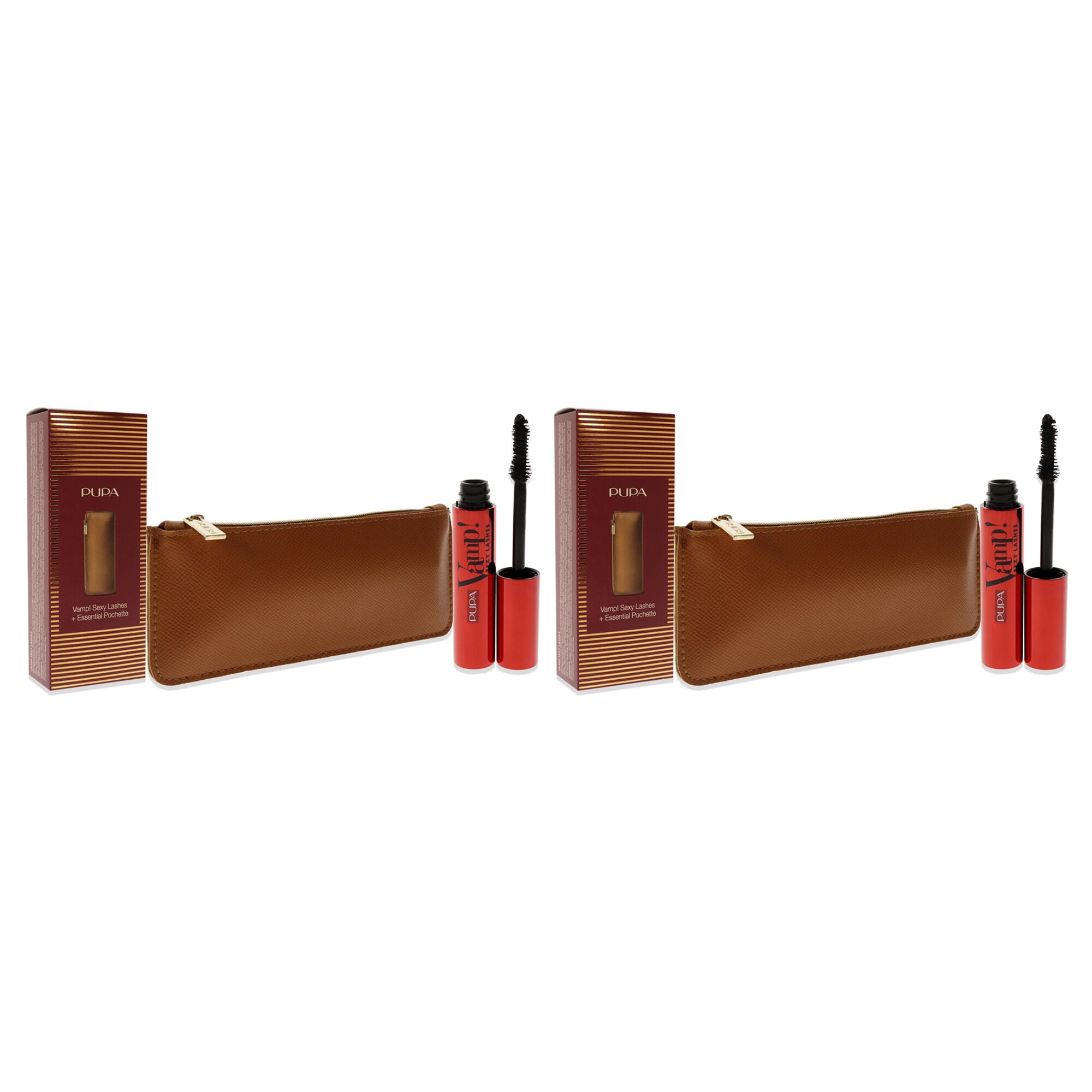 Vamp! Sexy Lashes Set by Pupa Milano for Women - 2 Pc 0.40oz Vamp! Sexy Lashes Mascara - 011 Black, ClutchBag - Pack of 2, , alternate image number 6
