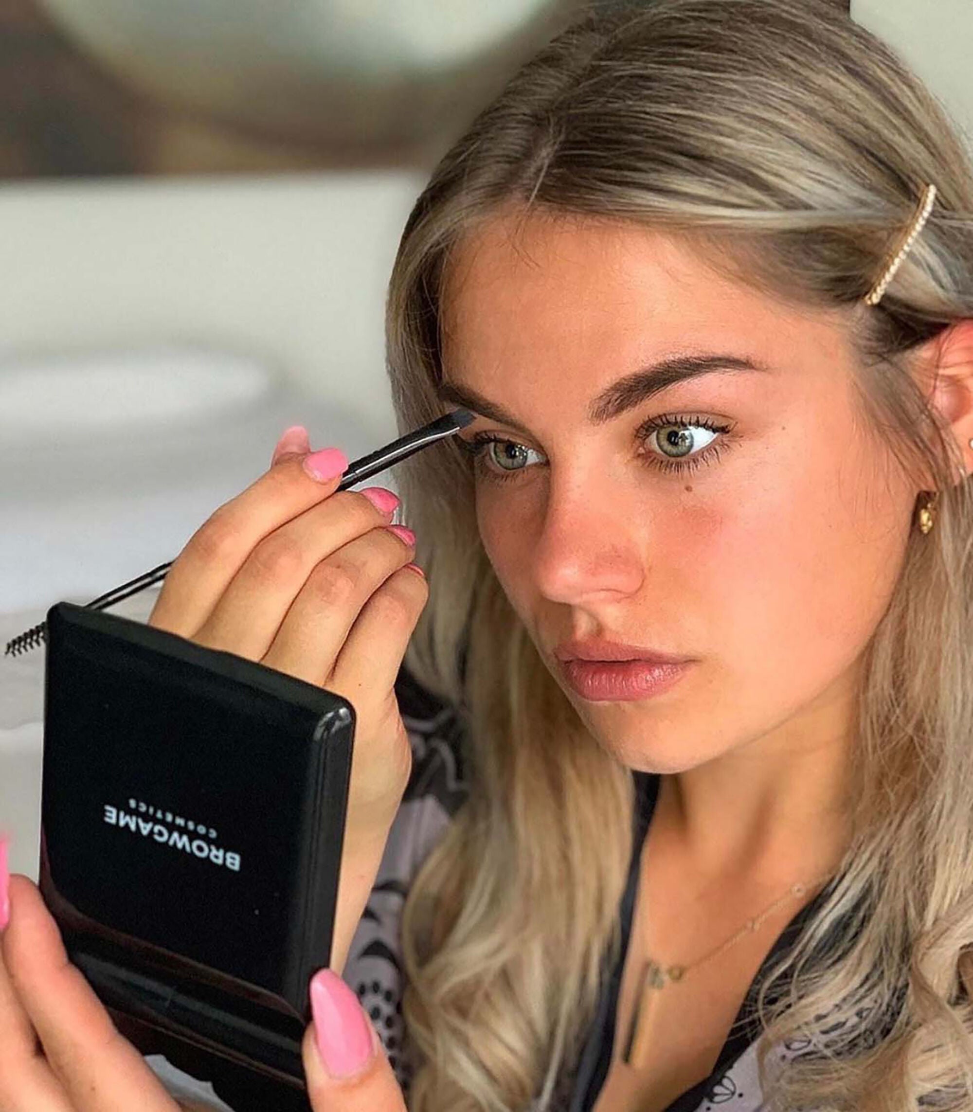 Lighted Compact Mirror by Browgame for Women - 1 Pc Mirror, , alternate image number 6