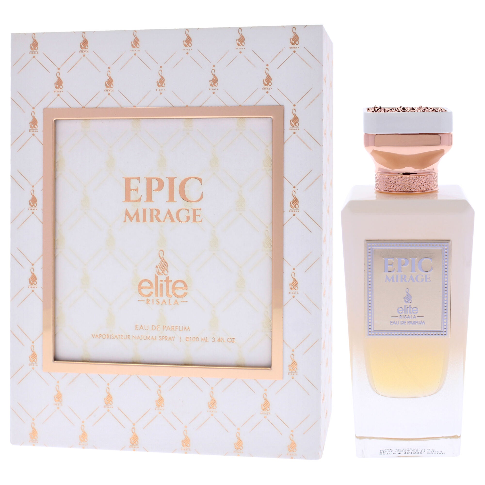 Elite - Epic Mirage by Risala for Unisex - 3.4 oz EDP Spray, Clear, alternate image number 3