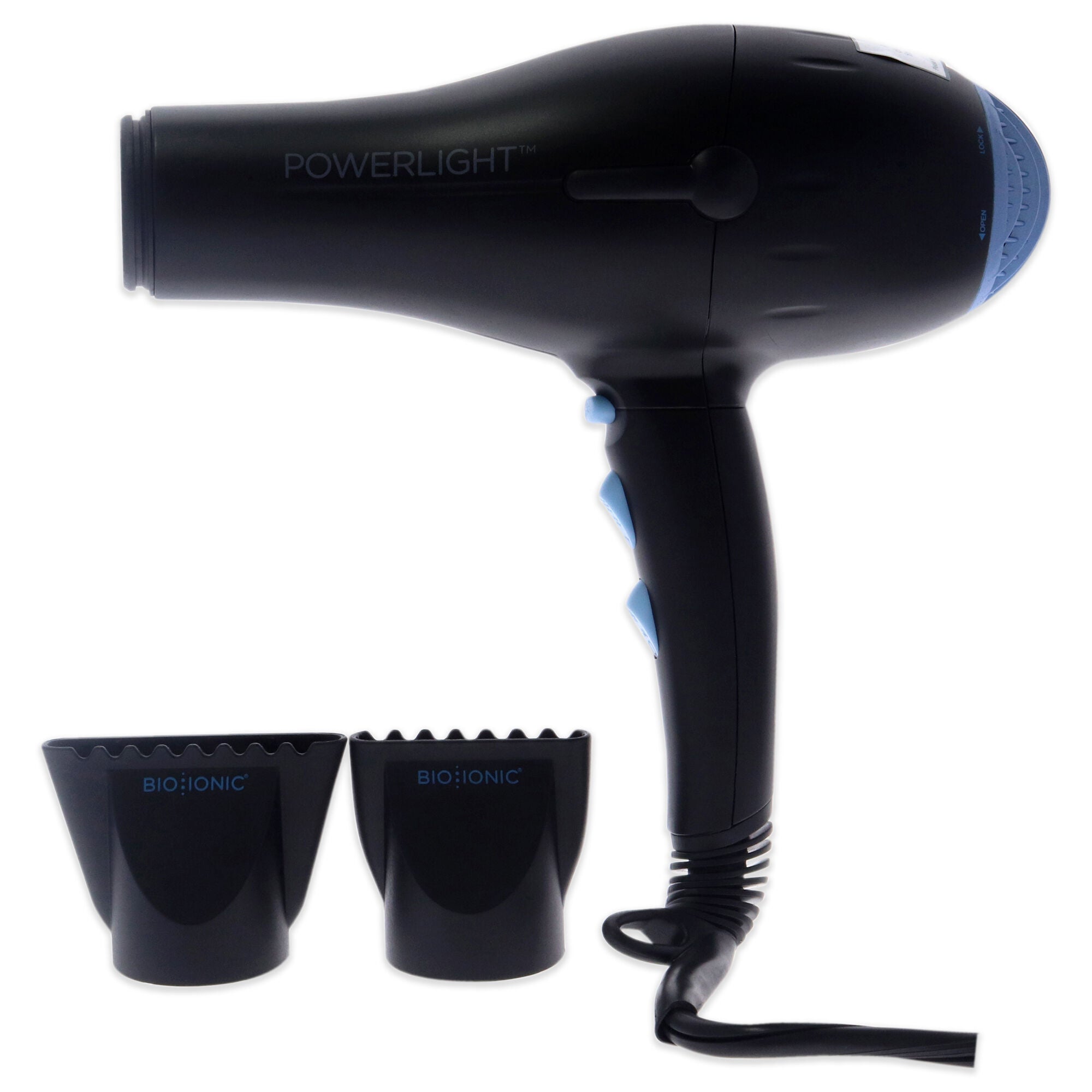 PowerLight 1875W Speed Pro-Dryer - Black by Bio Ionic for Women - 1 Pc Hair Dryer, See Description, alternate image number 3
