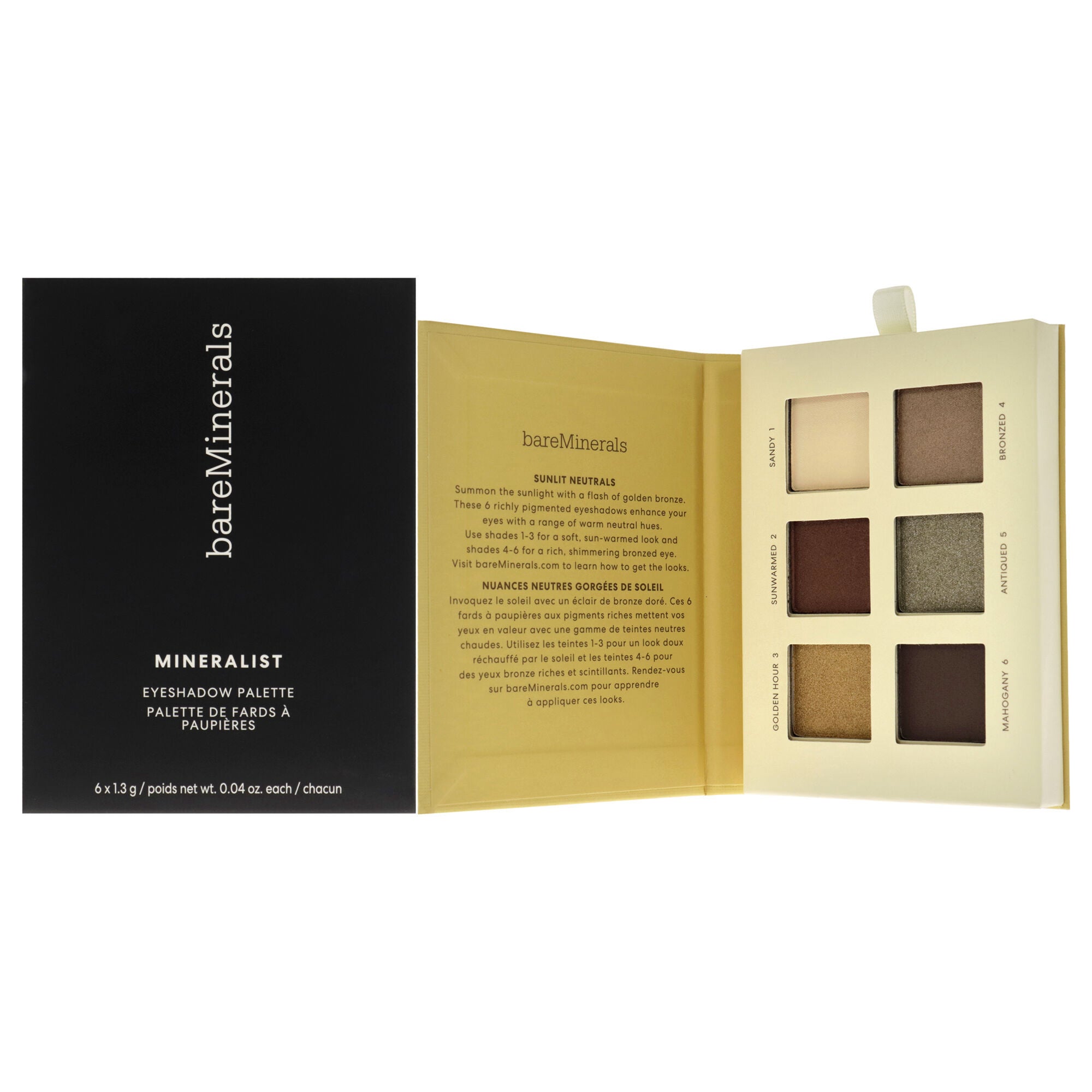 Mineralist Eyeshadow Palette - Sunlit by bareMinerals for Women - 0.24 oz Eye Shadow, , alternate image number 5