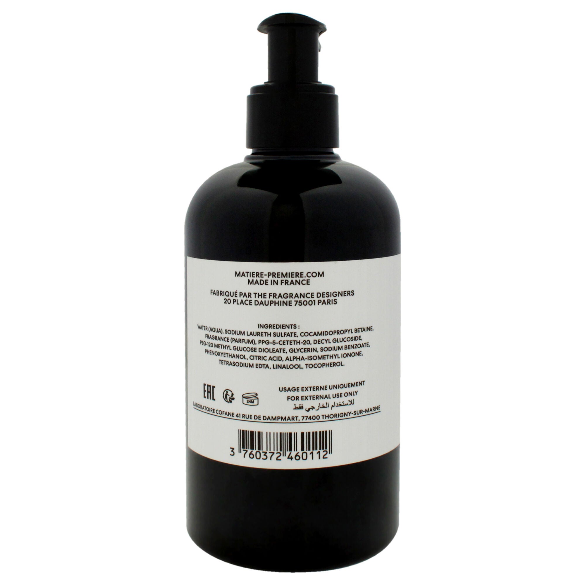 Hand and Body Wash - Crystal Saffron by Matiere Premiere for Unisex - 10.14 oz Body Wash, See Description, alternate image number 1