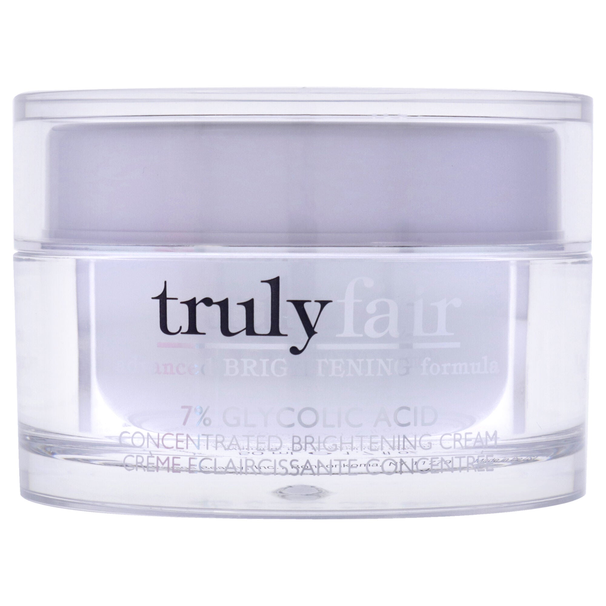 7 Percent Glycolic Acid Concentrated Brightening Cream by Truly Fair for Unisex - 1.7 oz Cream, See Description, alternate image number 4