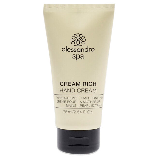 Spa Cream Rich Hand Cream by Alessandro for Women 2.54 oz Cream, NA, alternate image number null