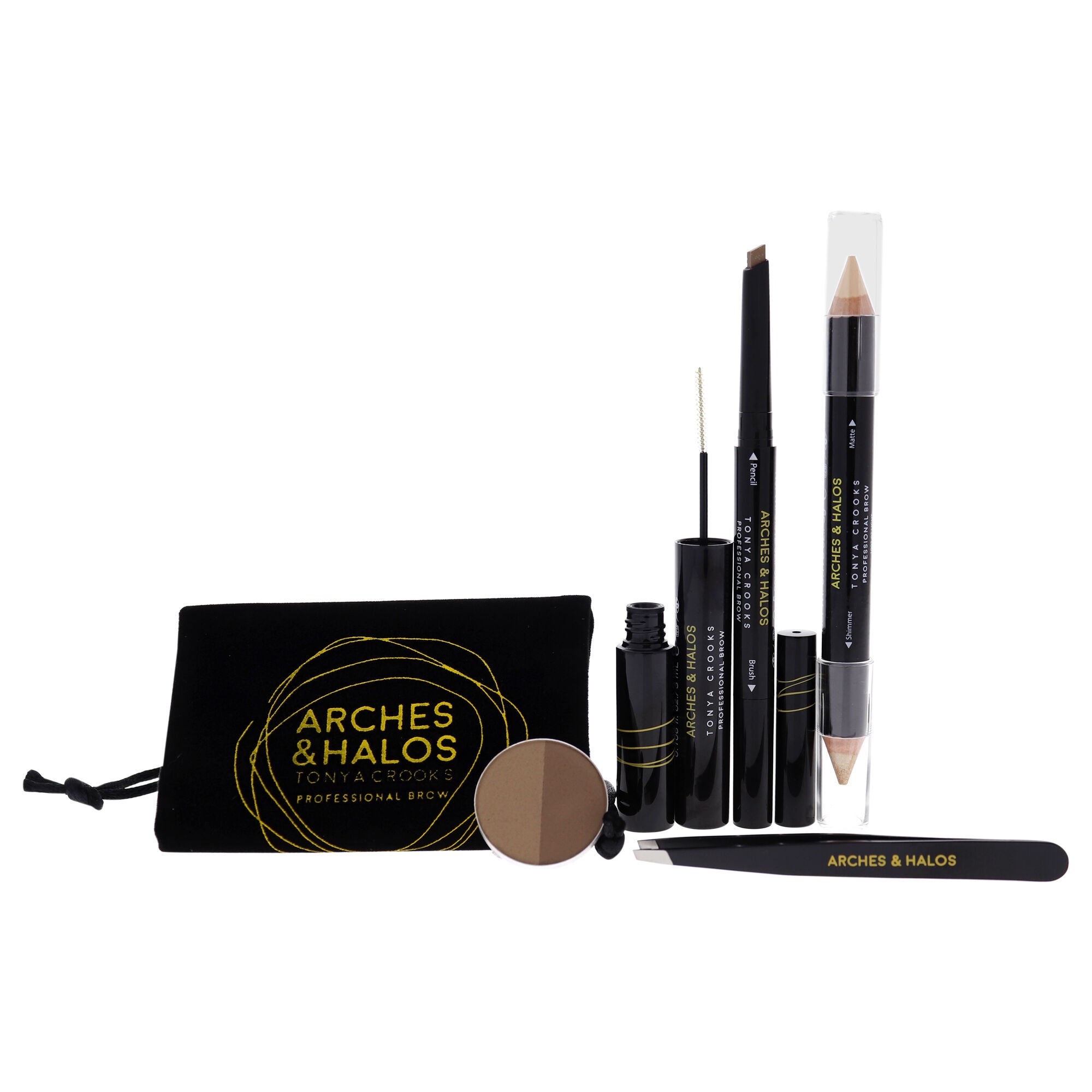 Jetsetter Brow Kit - Light by Arches and Halos for Women - 6 Pc Set, , alternate image number 5