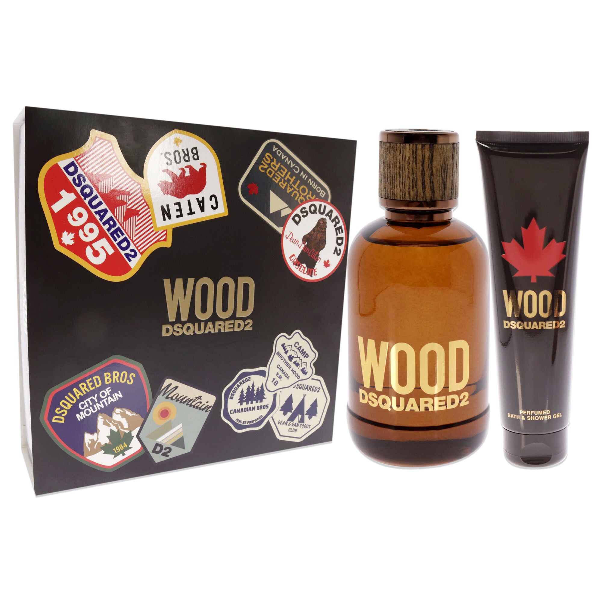 Wood by Dsquared2 for Men - 2 Pc Gift Set 3.4oz EDT Spray, 5.0oz Bath and Shower Gel, , alternate image number 6