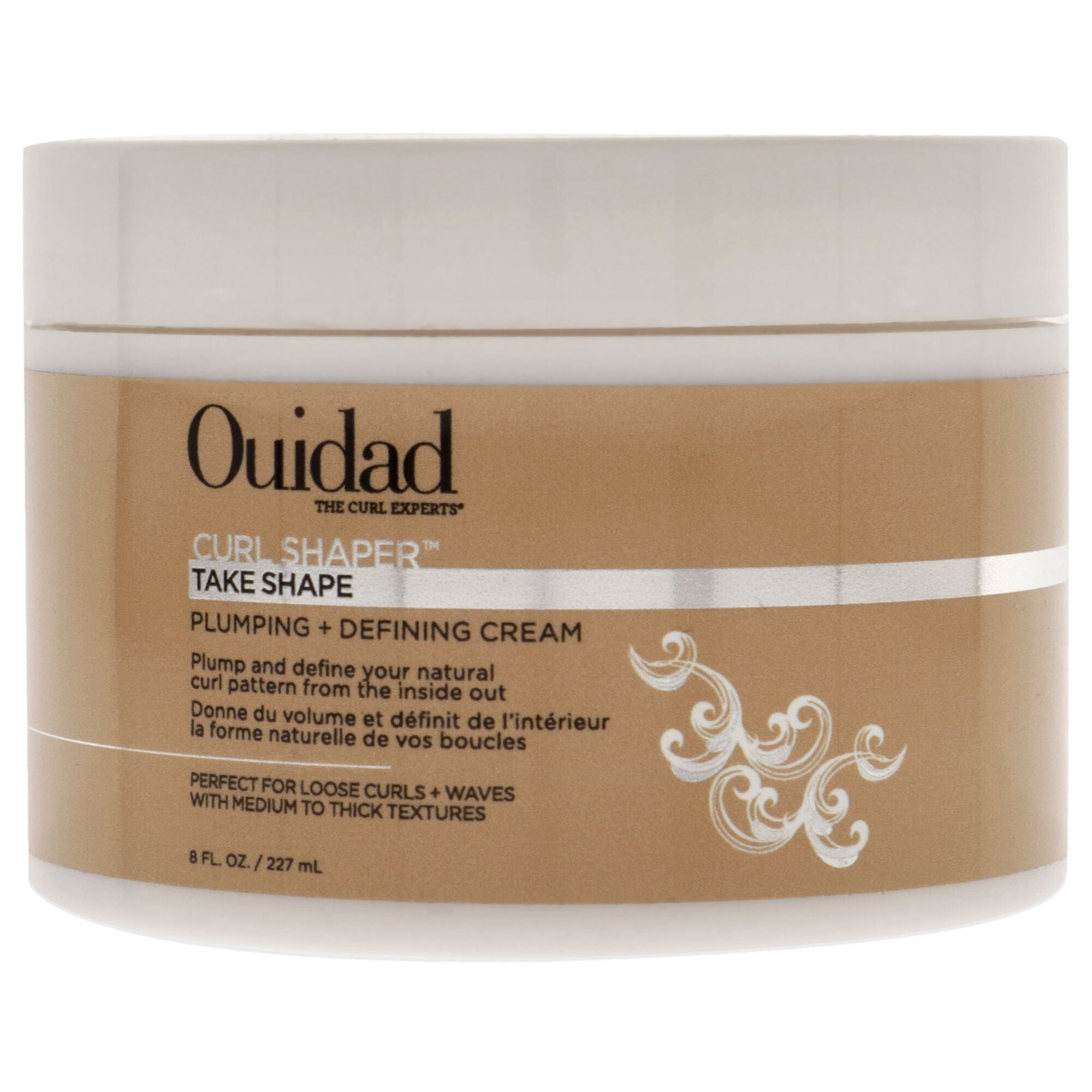 Coil Infusion Take Shape Plumping Plus Defining Cream by Ouidad for Unisex - 8 oz Cream, See Description, hi-res image number 0