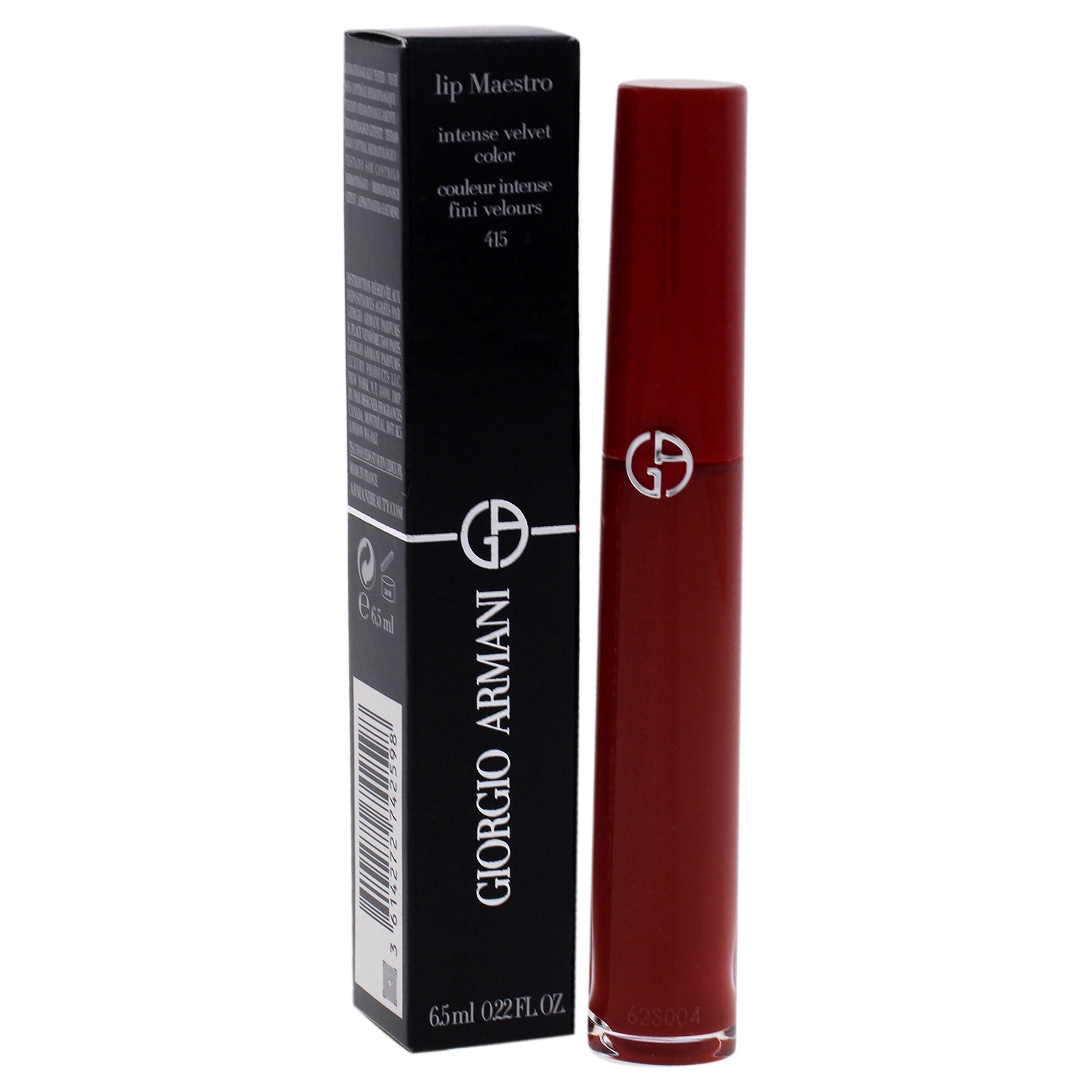 Lip Maestro Liquid Lipstick - 415 Redwood by Giorgio Armani for Women - 0.22 oz Lipstick, See Description, alternate image number 2