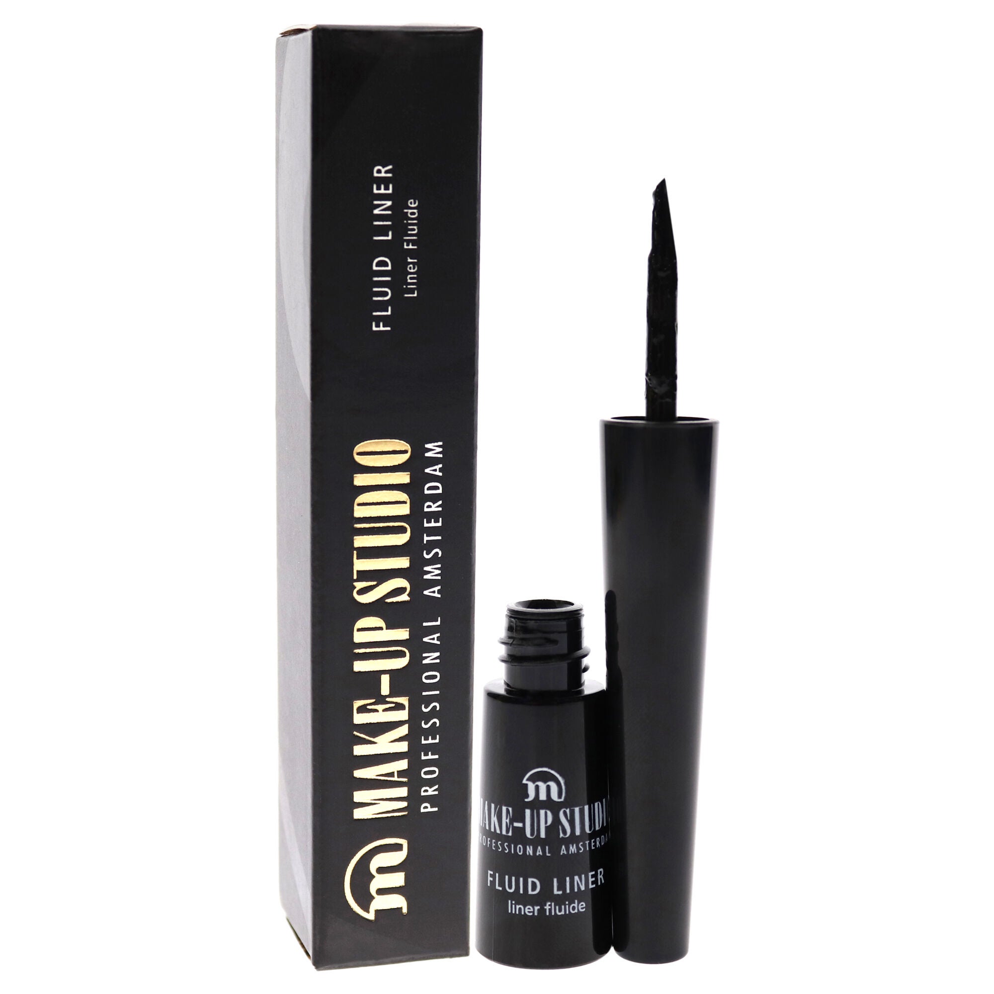 Fluid Liner Eyeliner - Sparkling Black by Make-Up Studio for Women - 0.08 oz Eyeliner, See Description, alternate image number 1