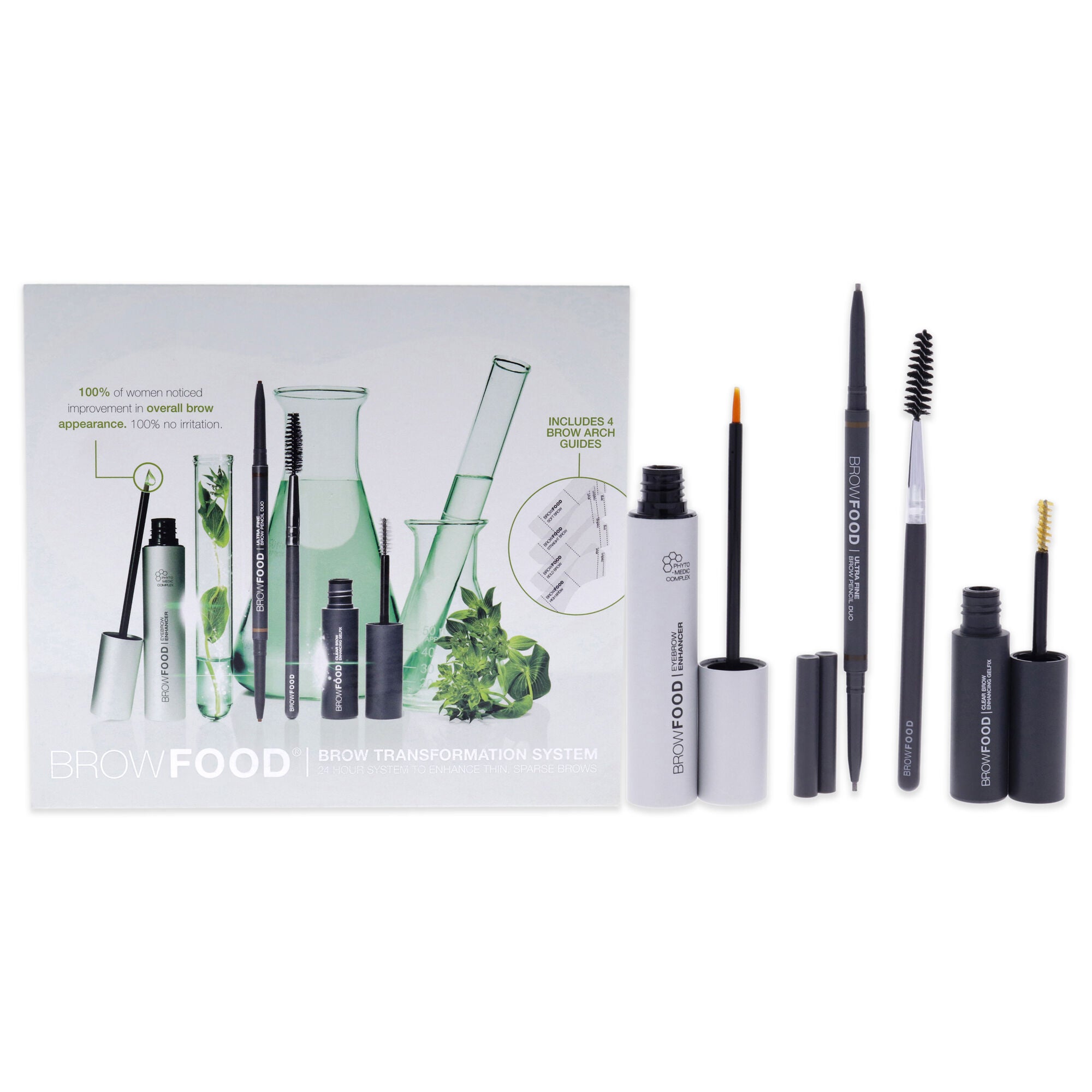 BrowFood Brow Transformation System by LashFood for Women - 5 Pc, See Description, hi-res image number 0