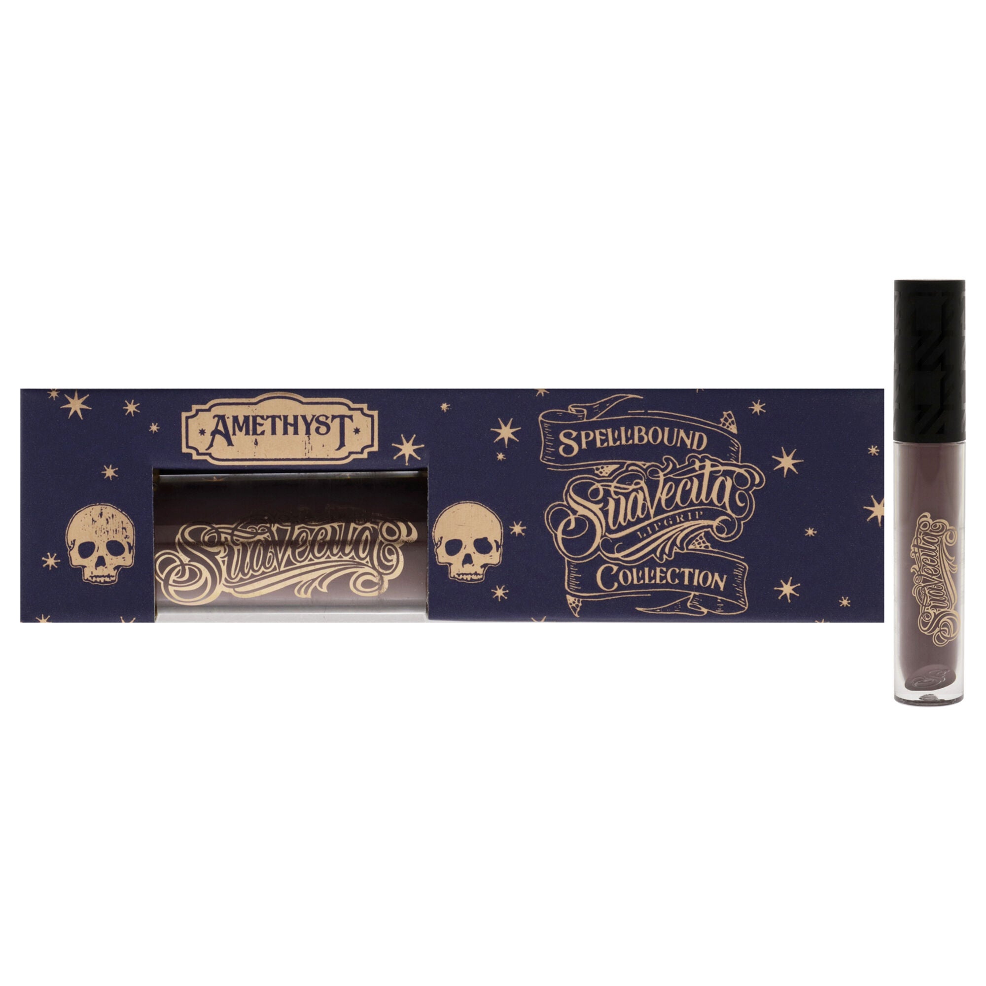 Lipgrip Matte Liquid Lipstick - Amethyst by Suavecito for Women - 0.149 oz Lipstick, See Description, hi-res image number 0