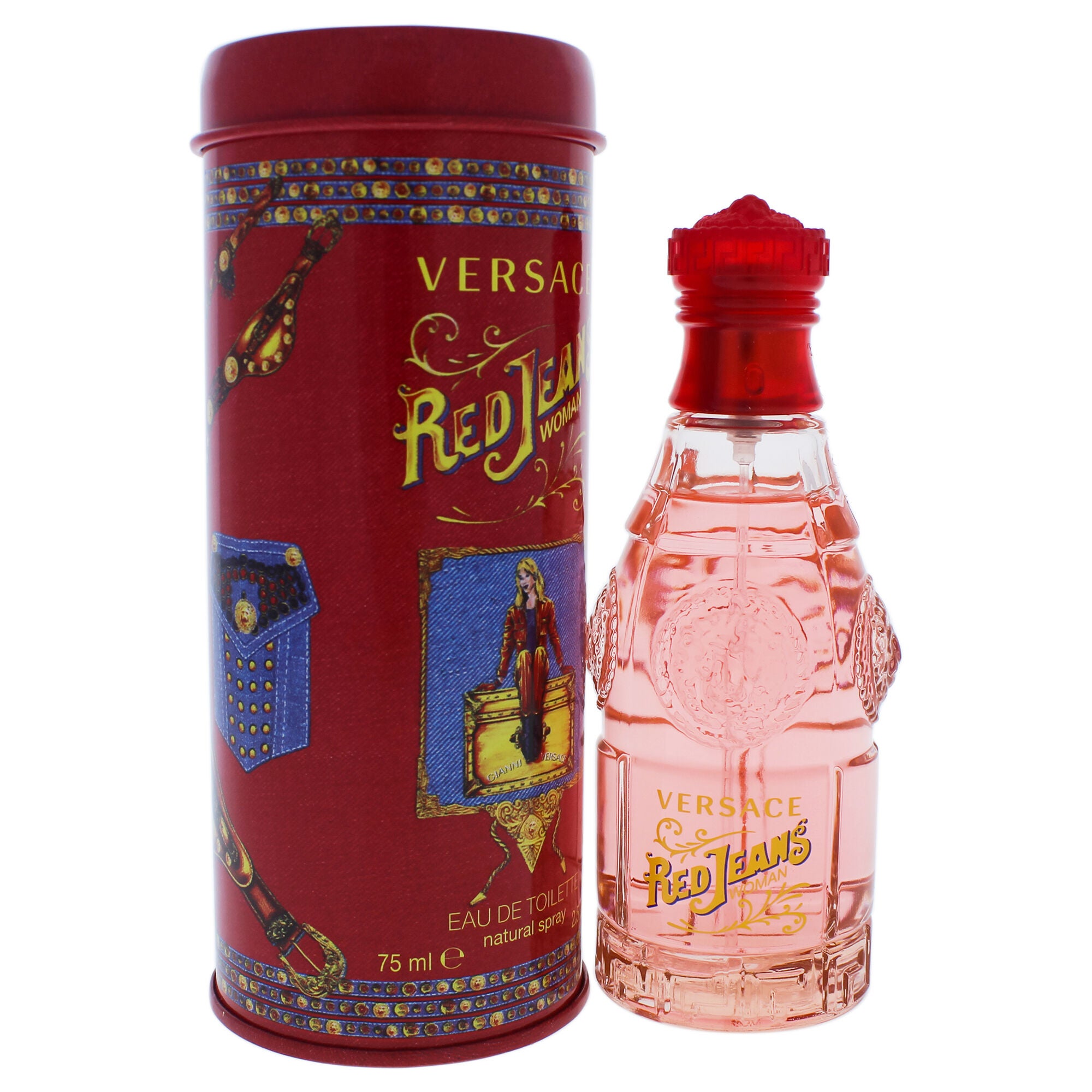 Red Jeans by Versace for Women - 2.5 oz EDT Spray, See Description, alternate image number 2