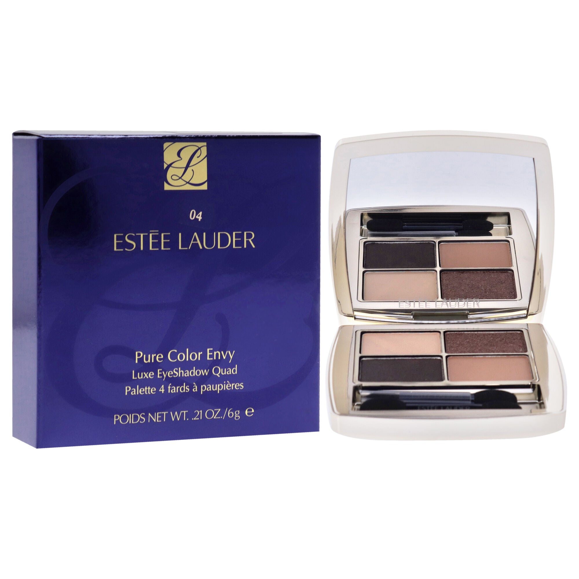 Pure Color Envy Luxe Eyeshadow Quad - 04 Desert Dunes by Estee Lauder for Women - 0.21 oz Eye Shadow, , alternate image number 6