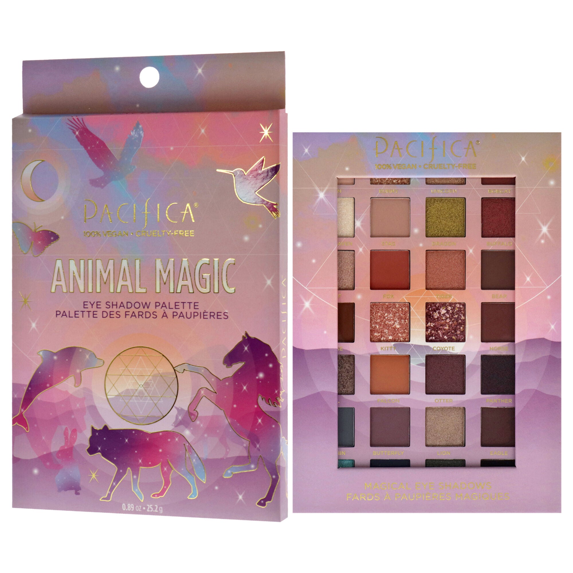 Eyeshadow Palette - Animal Magic by Pacifica for Women - 0.89 oz Eye Shadow, , alternate image number 7