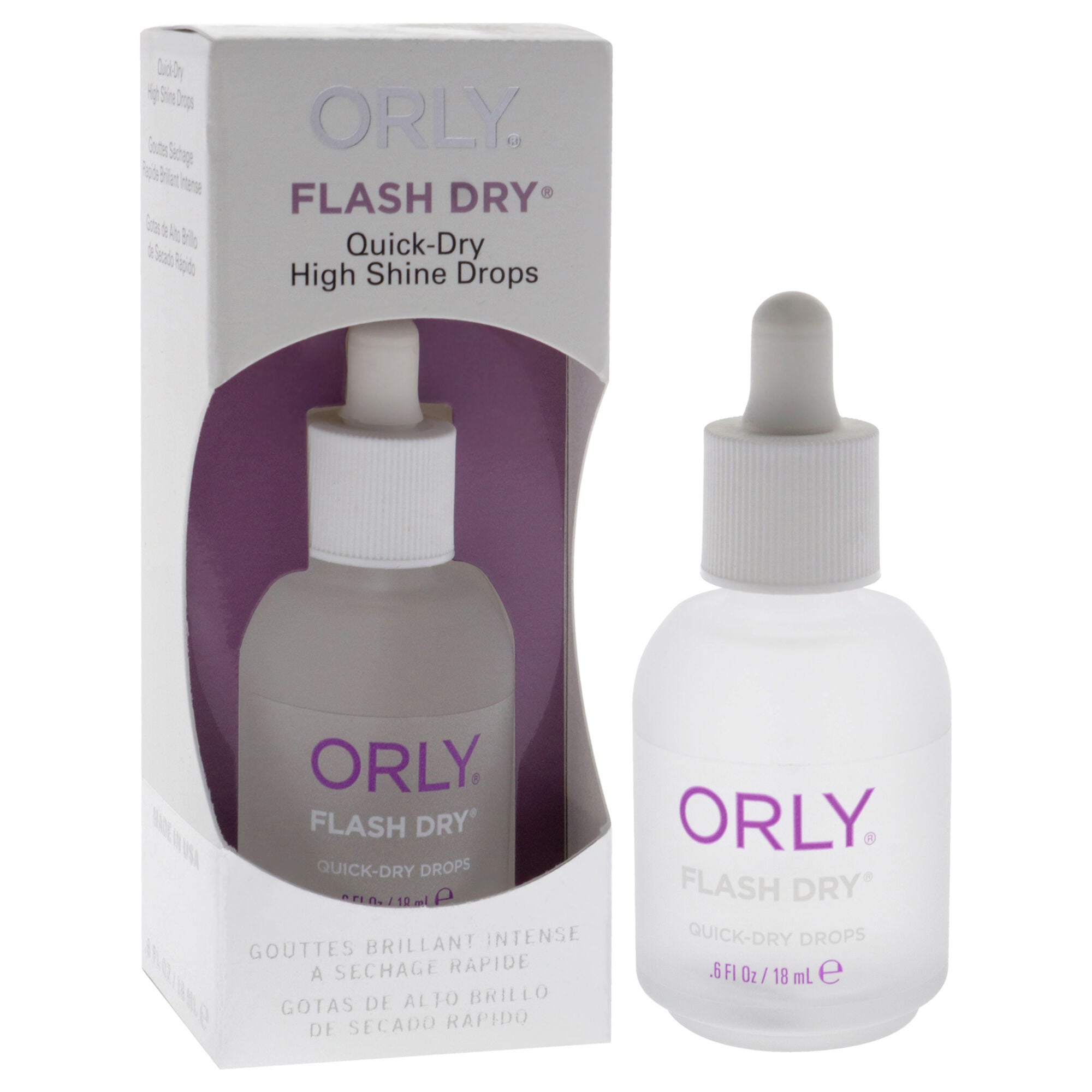 Flash Dry Quick-Dry Drops by Orly for Women - 0.6 oz Drops, See Description, alternate image number 1