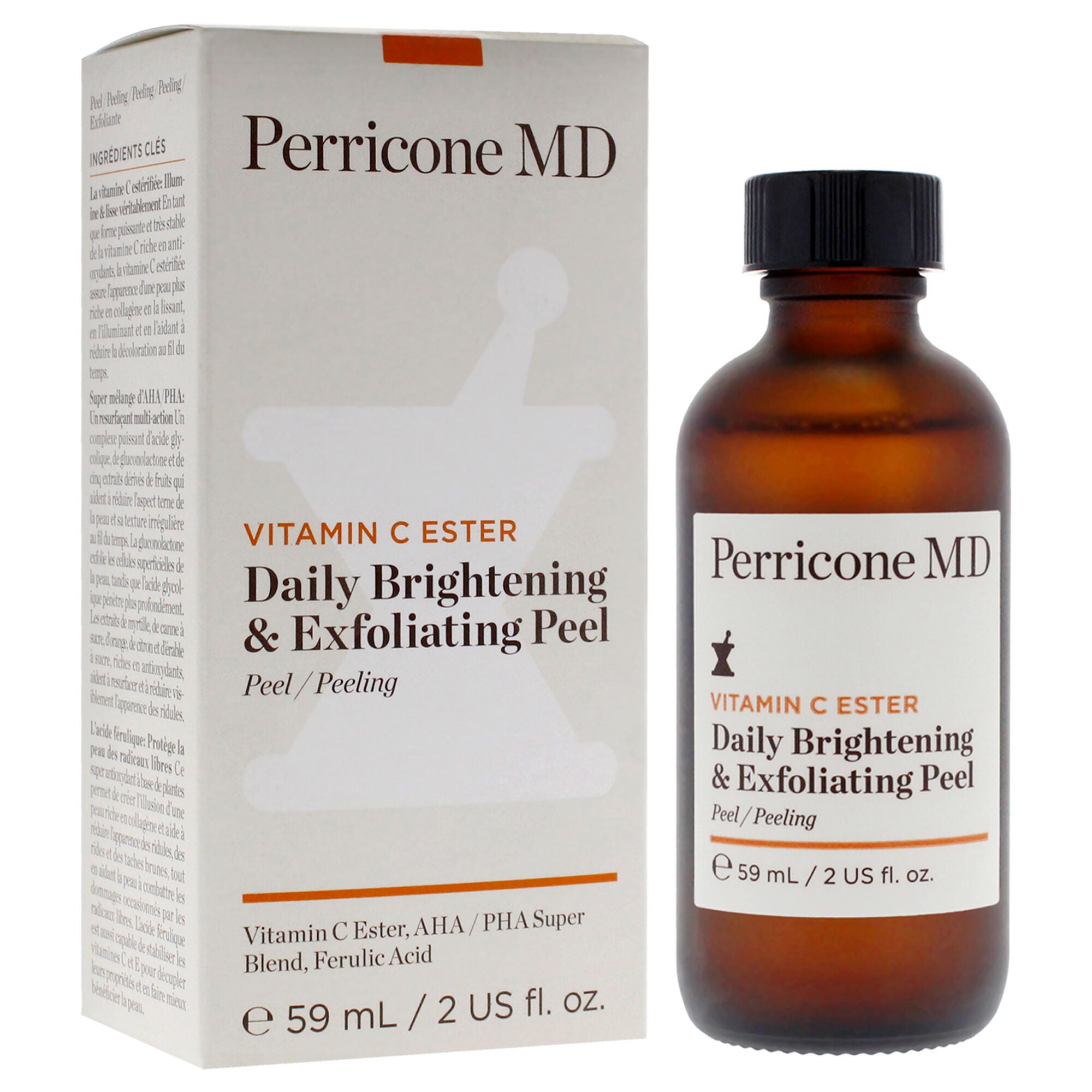 Vitamin C Ester Brightening and Exfoliating Peel by Perricone MD for Unisex - 2 oz Treatment, See Description, alternate image number 1