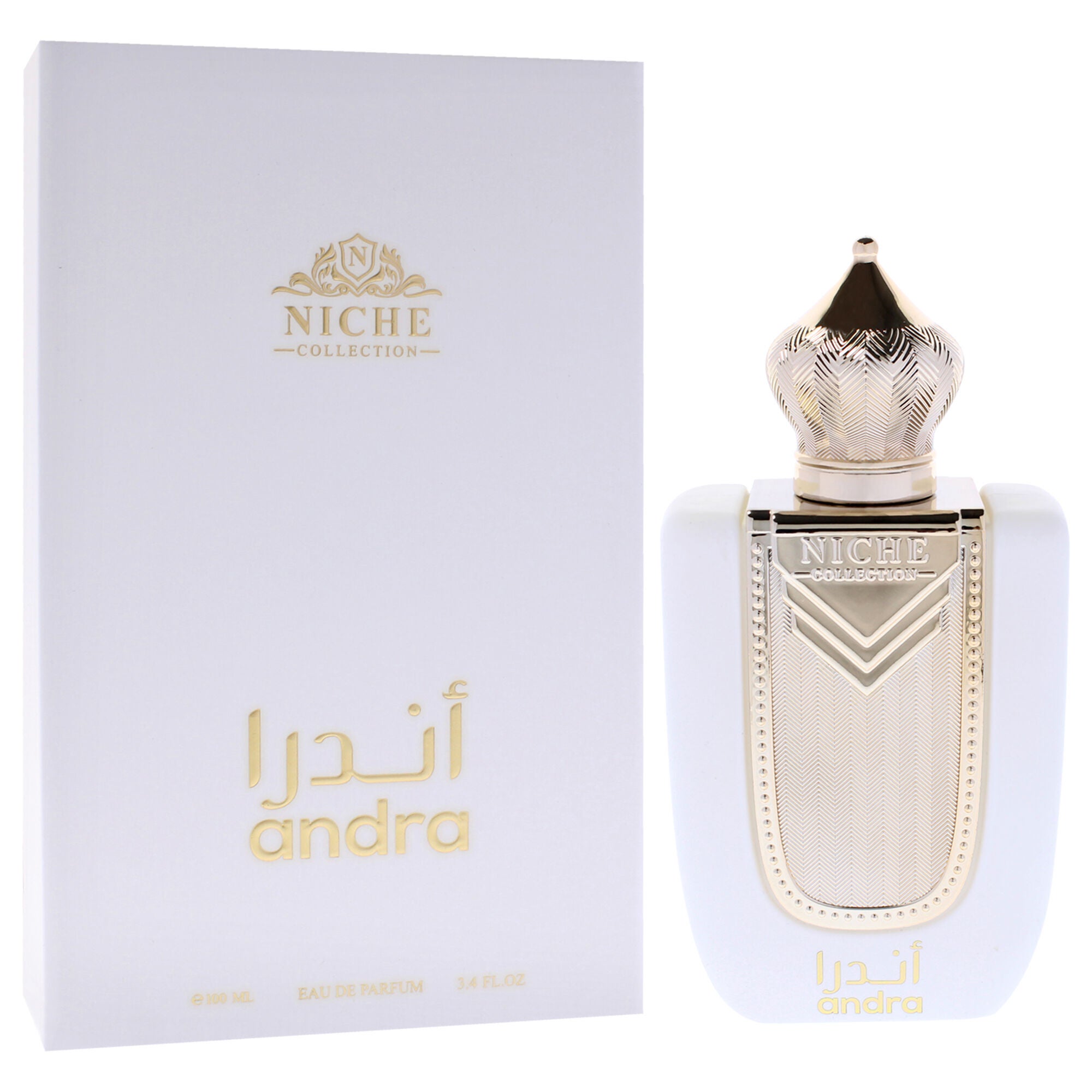 Niche Collection - Andra by Khalis for Women - 3.4 oz EDP Spray, Clear, alternate image number 2