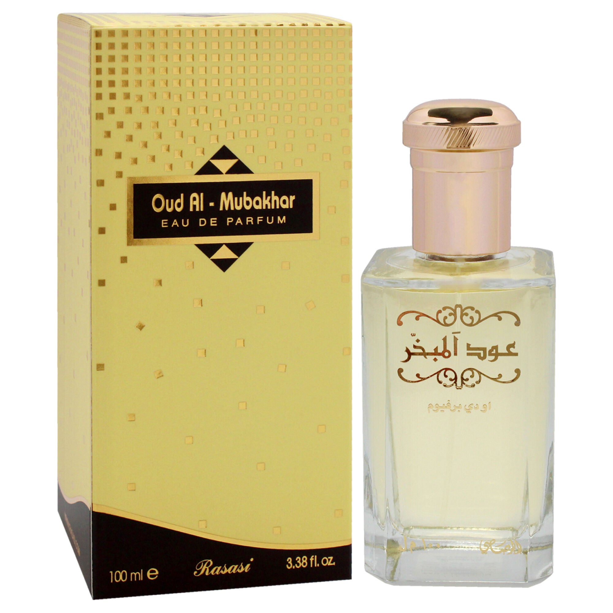 Oud Al Mubakhar by Rasasi for Men - 3.38 oz EDP Spray, See Description, alternate image number 2