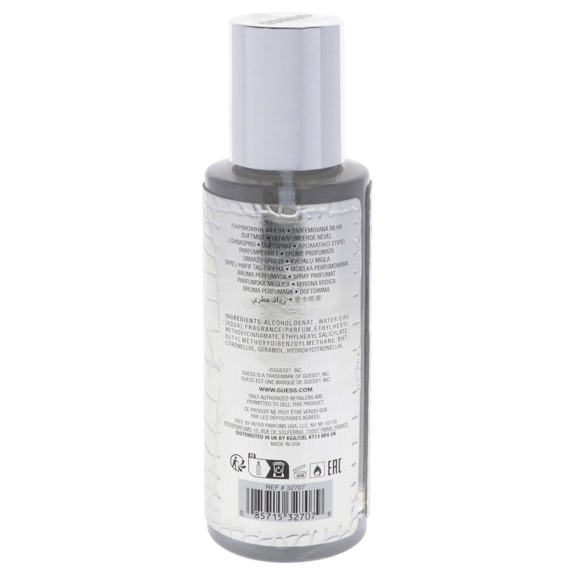 Guess Sexy Skin Metallique - Mojito by Guess for Women - 8.4 oz Fragrance Mist, Clear, alternate image number 2