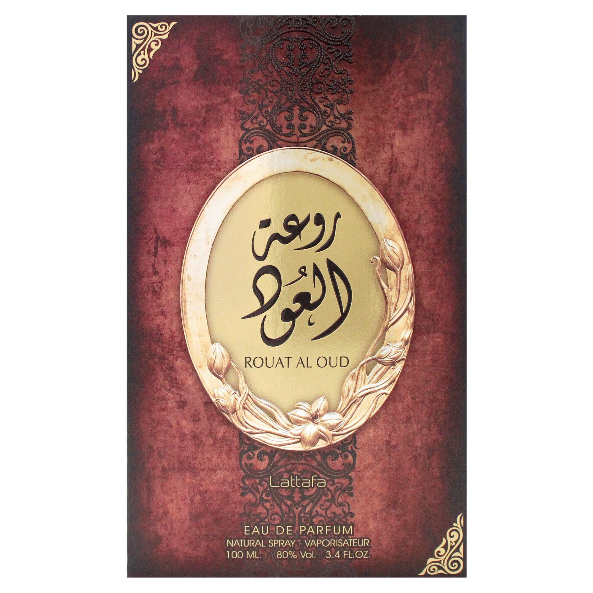 Rouat Al Oud by Lattafa for Unisex - 3.4 oz EDP Spray, Clear, alternate image number 4