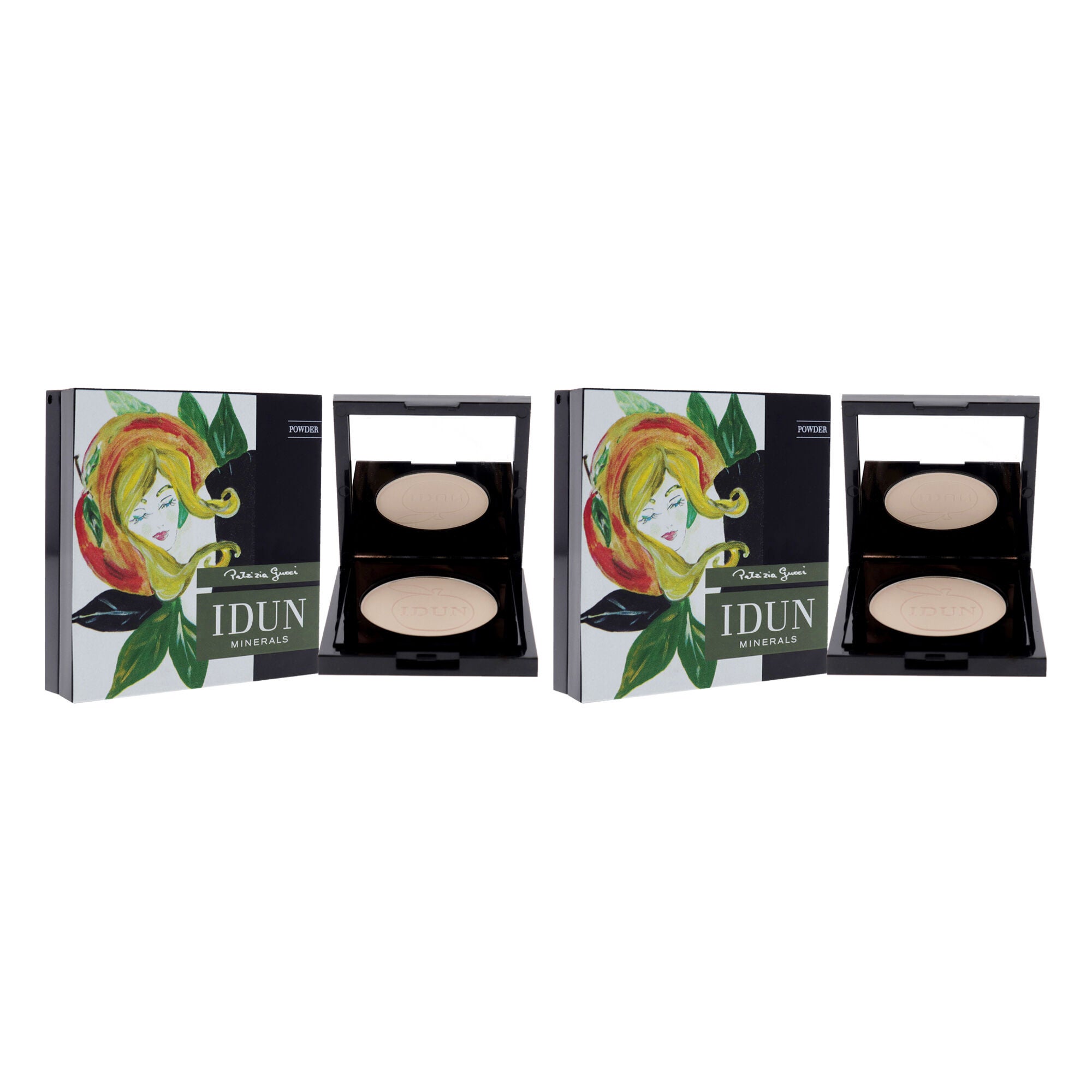 Mattifying Mineral Powder - 521 Tuva by Idun Minerals for Women - 0.12 oz Powder - Pack of 2, , alternate image number 6