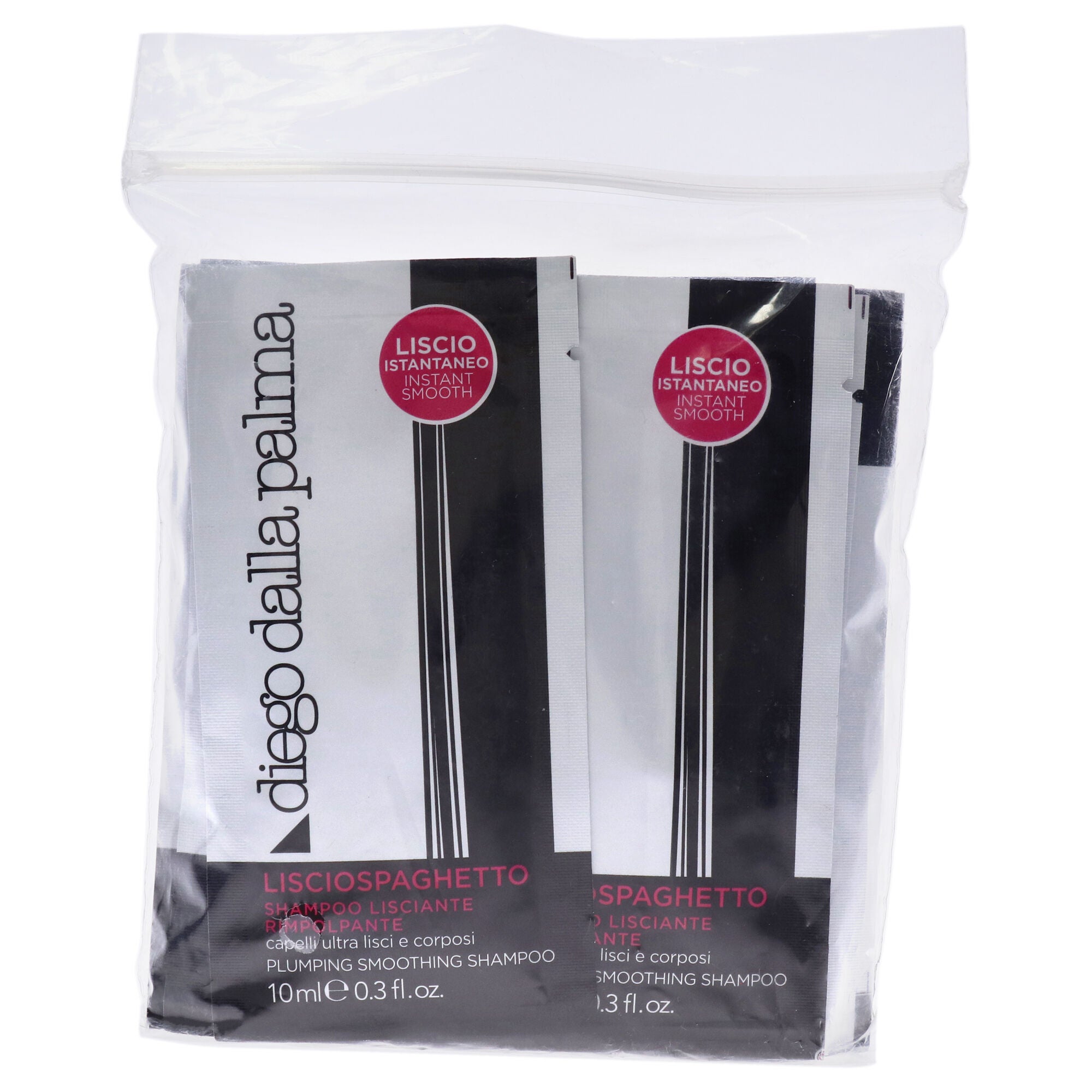 Lisciospaghetto Plumping Smoothing Shampoo by Diego Dalla Palma for Unisex - 15 x 0.3 oz Shampoo (Samples), See Description, hi-res image number 0