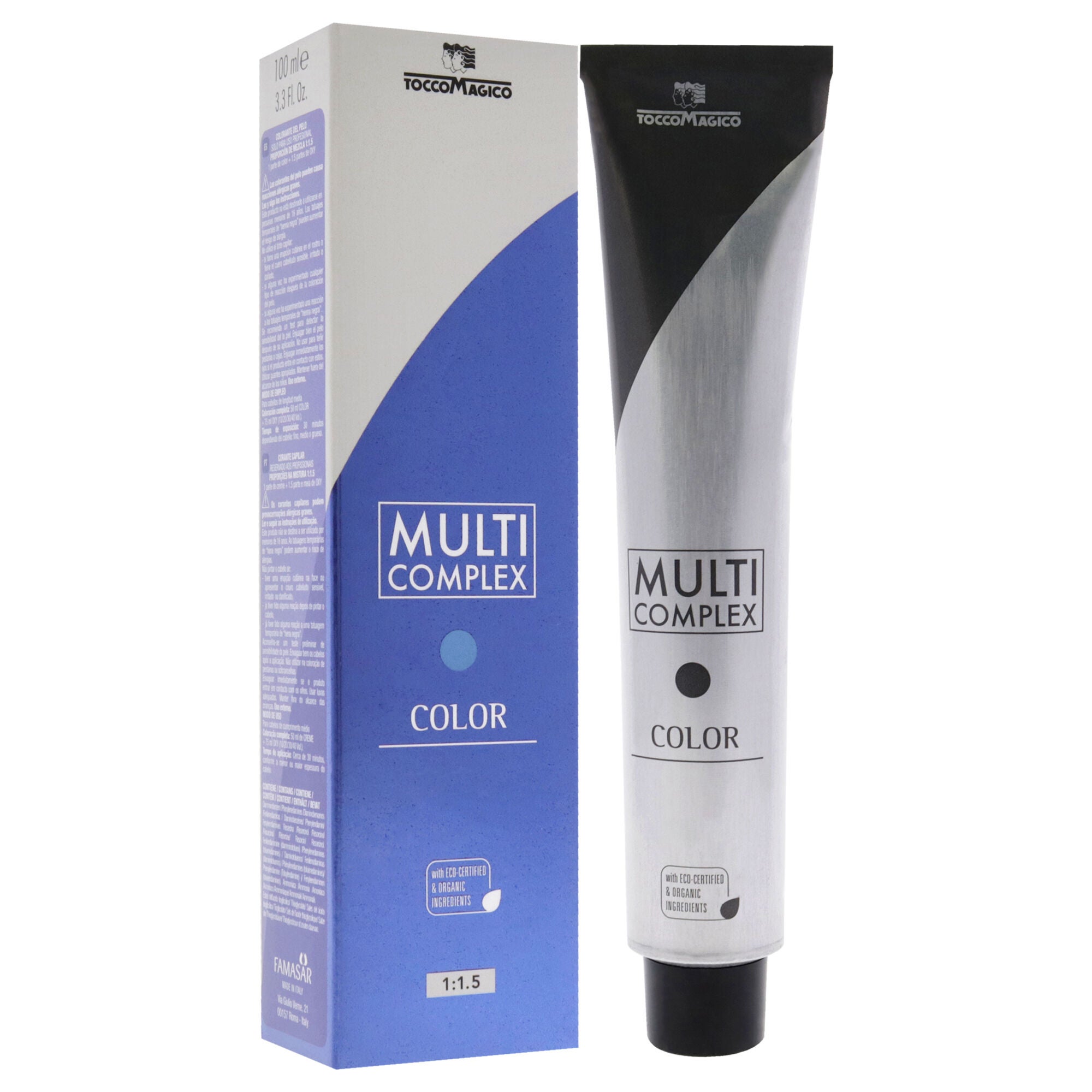 Multi Complex Permanet Hair Color - 6.3 Dark Golden Blond by Tocco Magico for Unisex - 3.38 oz Hair Color, See Description, alternate image number 1